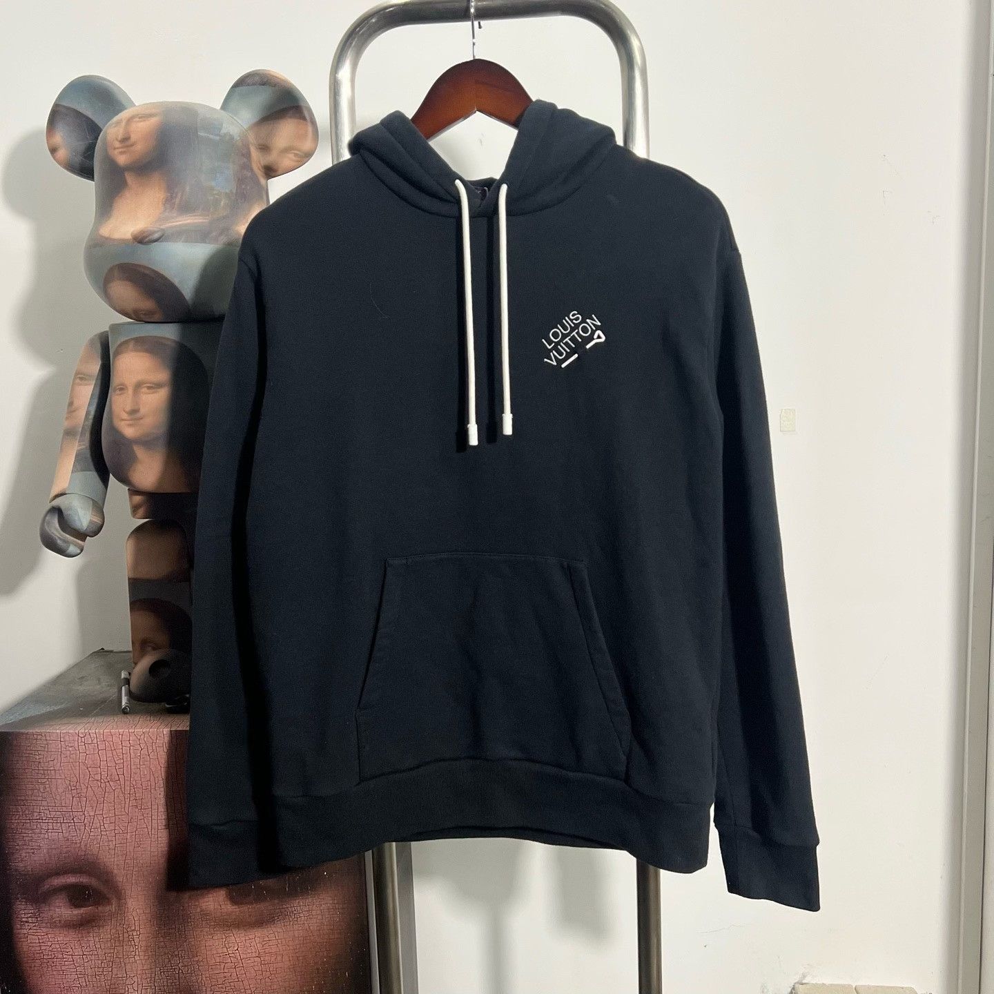 Louis Vuitton Louis Vuitton Black Hoodie s Men Size US S / EU 44-46 / 1 - 1 Thumbnail
