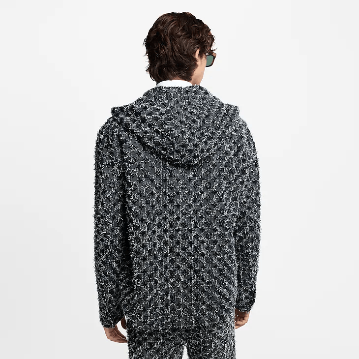 Louis Vuitton Flocked Monogram Denim Hoodie Size US S / EU 44-46 / 1 - 3 Thumbnail