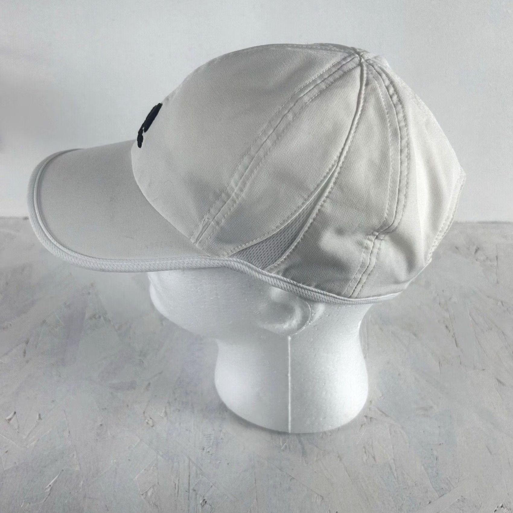 Adidas Adidas Womens Golf Hat Cap White Adjustable Strap Athletic Sports STAINED Size ONE SIZE - 2 Thumbnail
