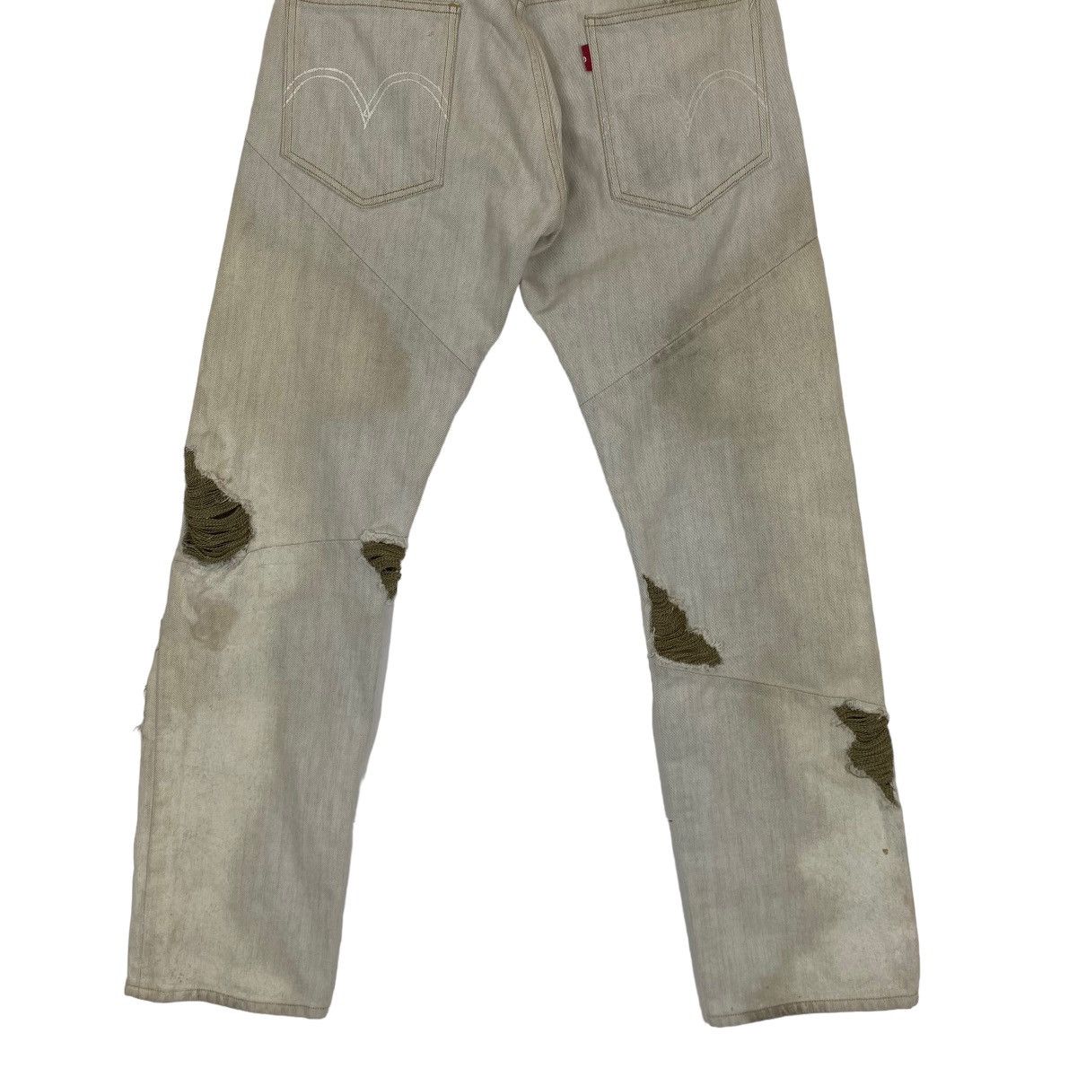 Levi's Nice design Levi's Red distressed style jeans Size US 32 / EU 48 - 5 Thumbnail