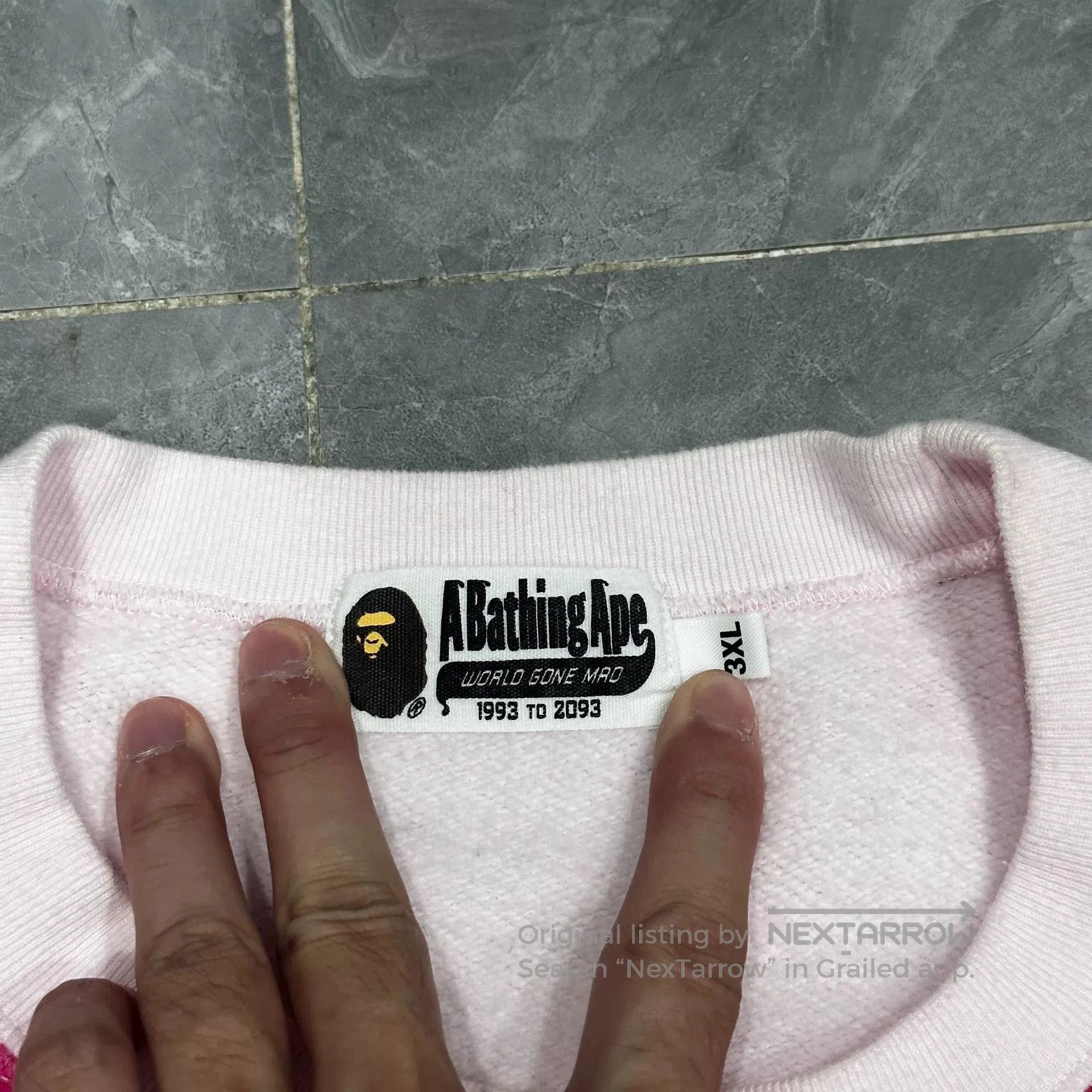 Bape Bape Camouflage Pink Crew Neck Sweatshirt. Size XXL / US 16-18 / IT 52-54 - 5 Thumbnail