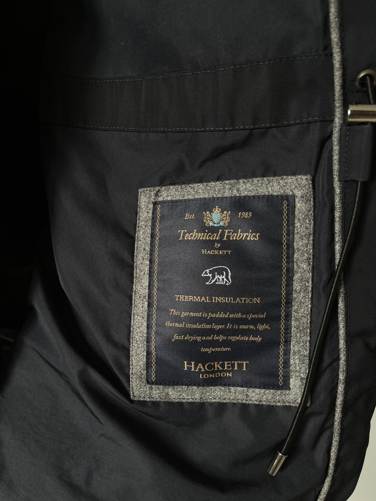 Hackett AW2015 Hackett London Technical Fabrics Quilted Jacket Size US M / EU 48-50 / 2 - 17 Thumbnail