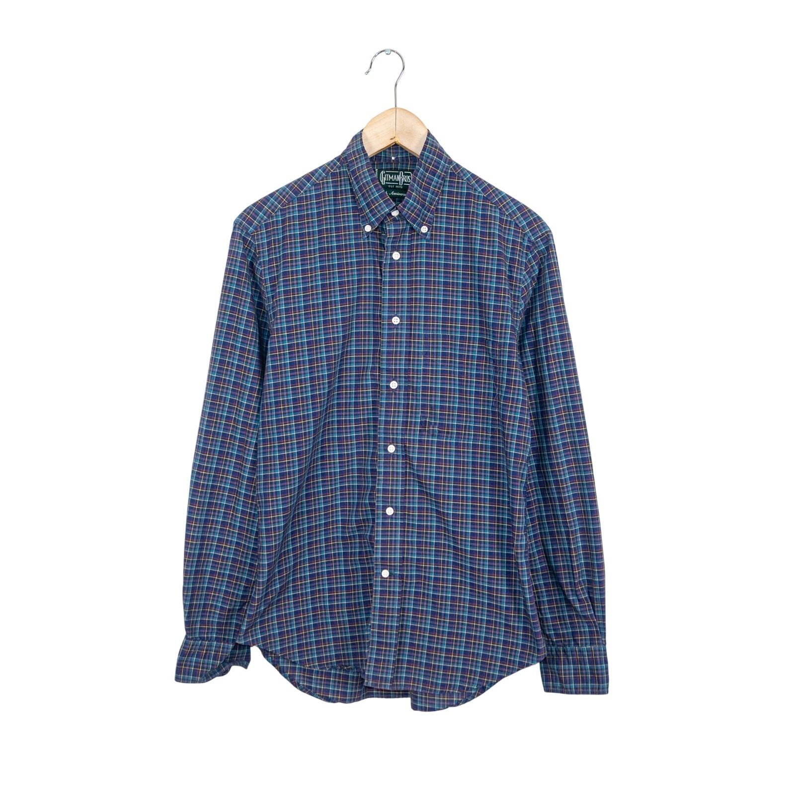Gitman Bros. Gitman Bros Vintage 40th Anniversary Button Down Shirt Blue Size US S / EU 44-46 / 1 - 1 Thumbnail