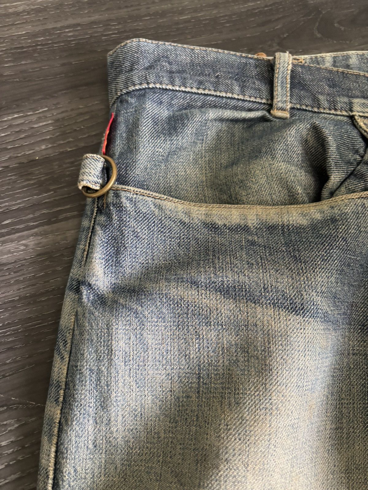 Beauty Beast Beauty:Beast Thrashed 3D Denim Size US 32 / EU 48 - 5 Thumbnail