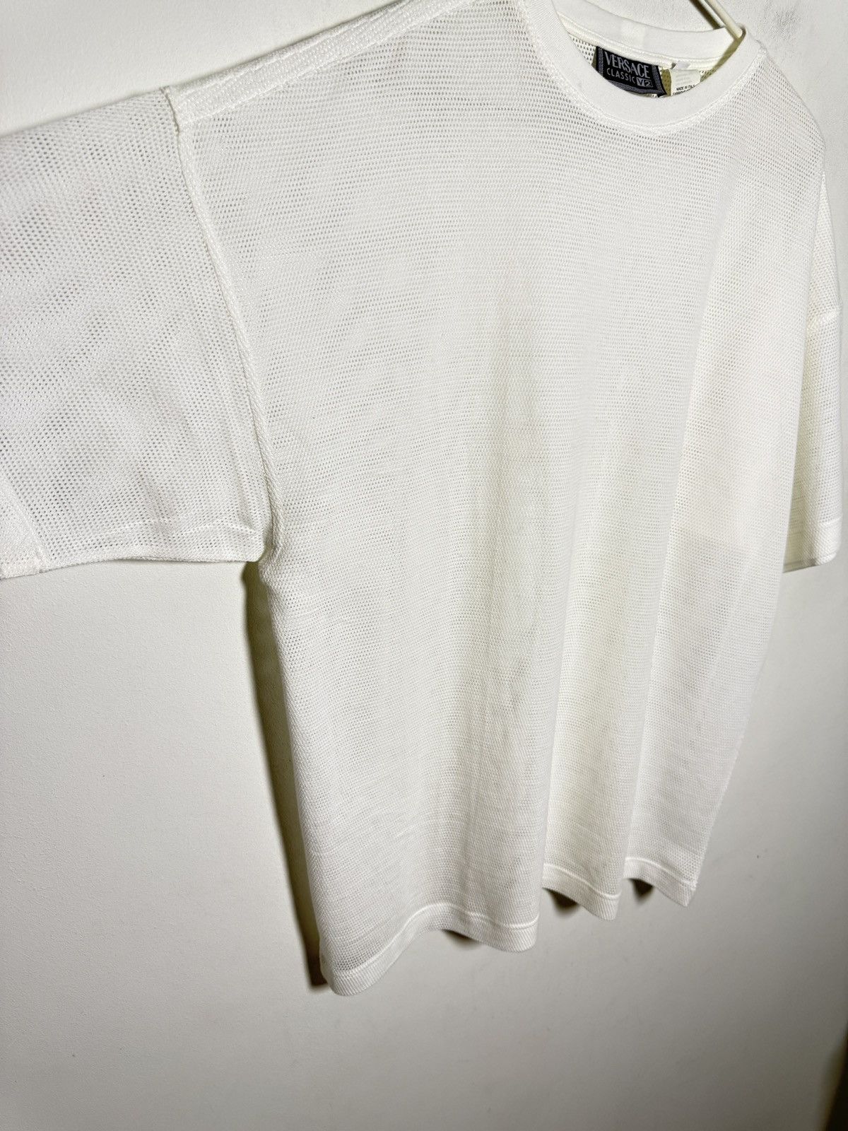 Versace Versace Classic mesh T-shirt Size US L / EU 52-54 / 3 - 4 Thumbnail