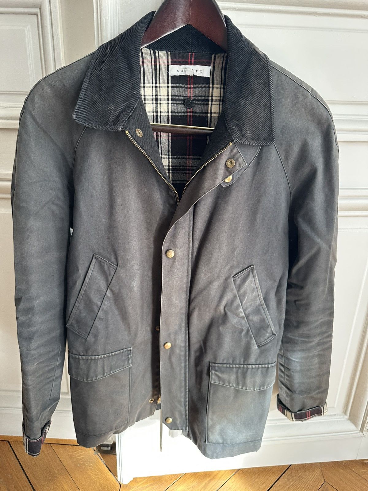 Sandro Sandro hunter jacket Barbour style Size US S / EU 44-46 / 1 - 3 Thumbnail