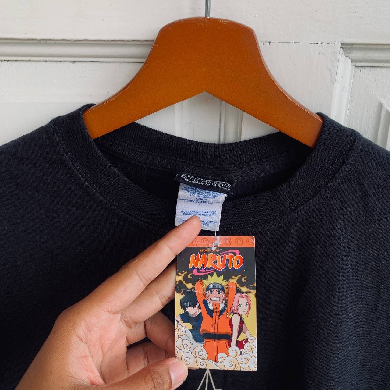 Anime Vintage Naruto T Shirt Gintama Bleach Gintama Black Clover Size US S / EU 44-46 / 1 - 3 Thumbnail