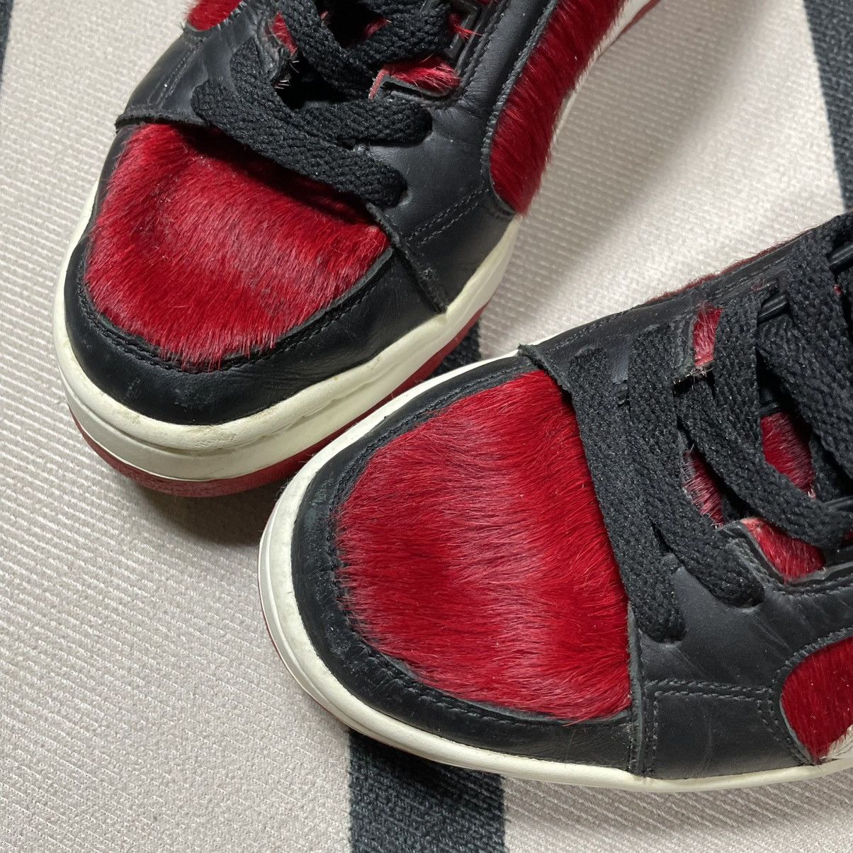 Puma Archive Rare Y2K Puma Slipstream Low Beast Pony Fur Sneakers Size US 8 / EU 41 - 10 Thumbnail