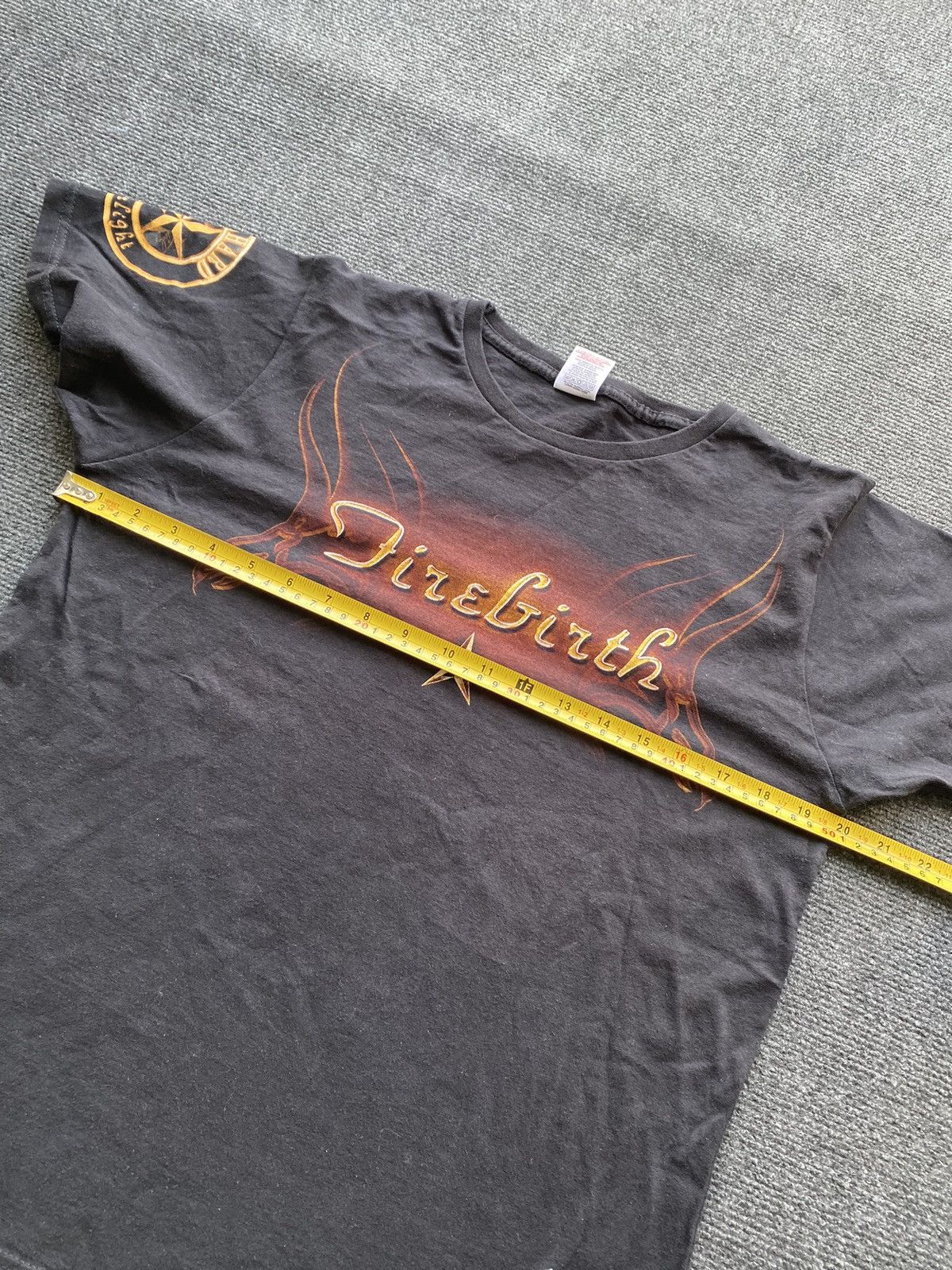 Band Tees 🔥00s Vntg Firebirth Gotthard Faded black tee mens M Size US M / EU 48-50 / 2 - 5 Thumbnail