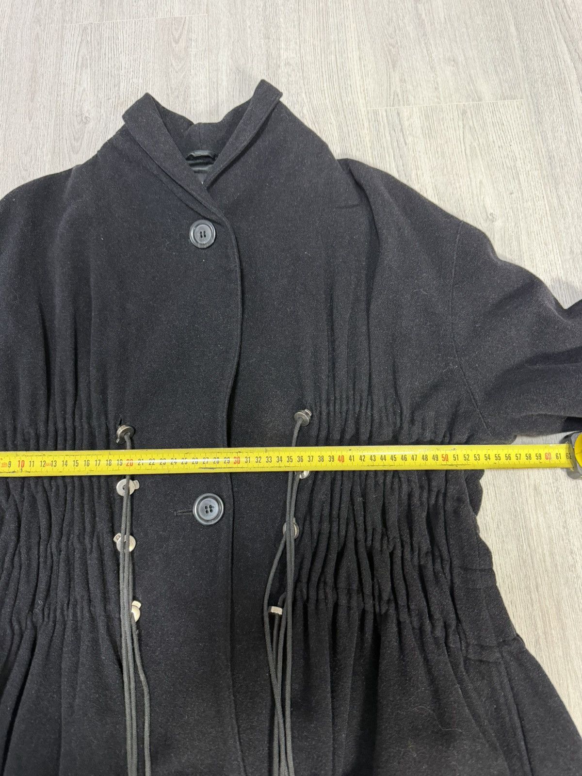 Ann Demeulemeester Ann Demeulemeester Corset Wool Coat / Archive Piece Size S / US 4 / IT 40 - 13 Thumbnail