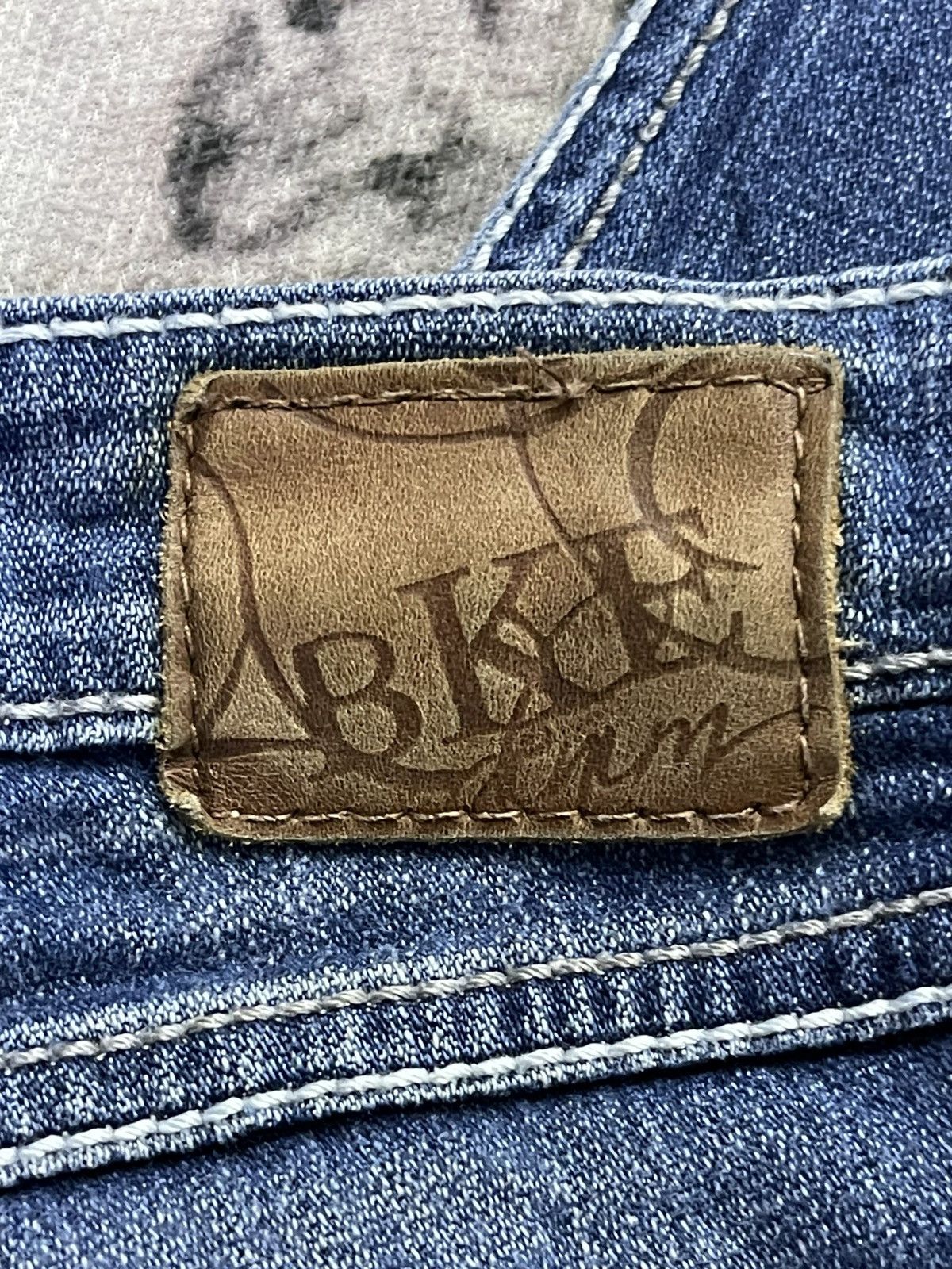 BKE Super Star Flare BKE Distressed Low Rise Denim Size US 36 / EU 52 - 17 Thumbnail