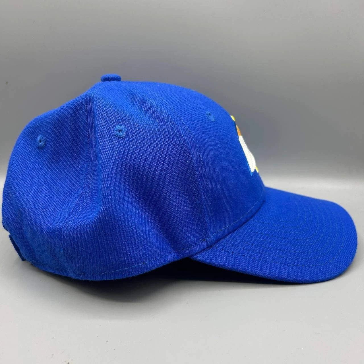 New Era Los Angeles LA Rams Hat Men Blue Embroidered Strap Back Cap Size ONE SIZE - 7 Thumbnail