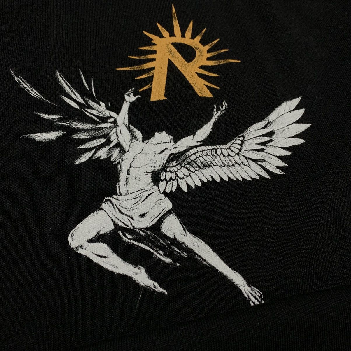 Represent Clo. Represent Small Icarus Jet Black Tee Size US S / EU 44-46 / 1 - 5 Thumbnail