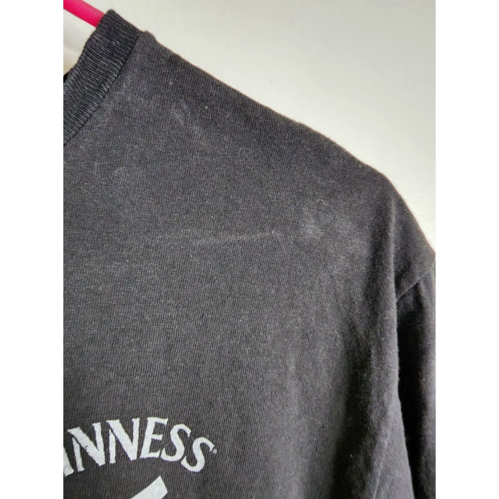Vintage VINTAGE Guinness Beer Stout T-Shirt Black Adult L Double-Sided Retro Mens Size US L / EU 52-54 / 3 - 3 Thumbnail