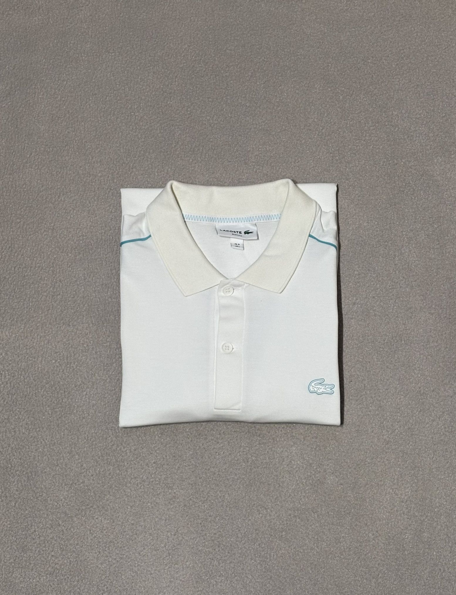 Lacoste Lacoste Polo White Large Size US L / EU 52-54 / 3 - 14 Thumbnail