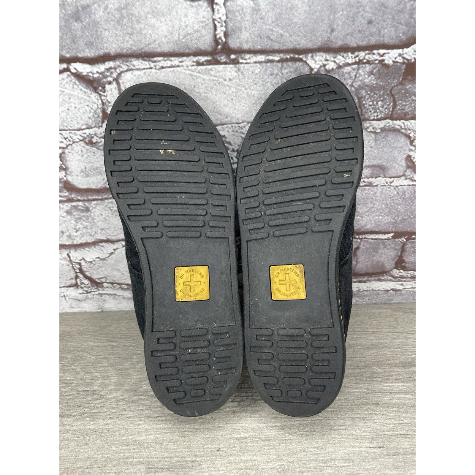 Dr. Martens Doc Dr. Martens SantAnita Black Airwair Casual Lace Up Shoes Size US 6 / IT 36 - 6 Thumbnail