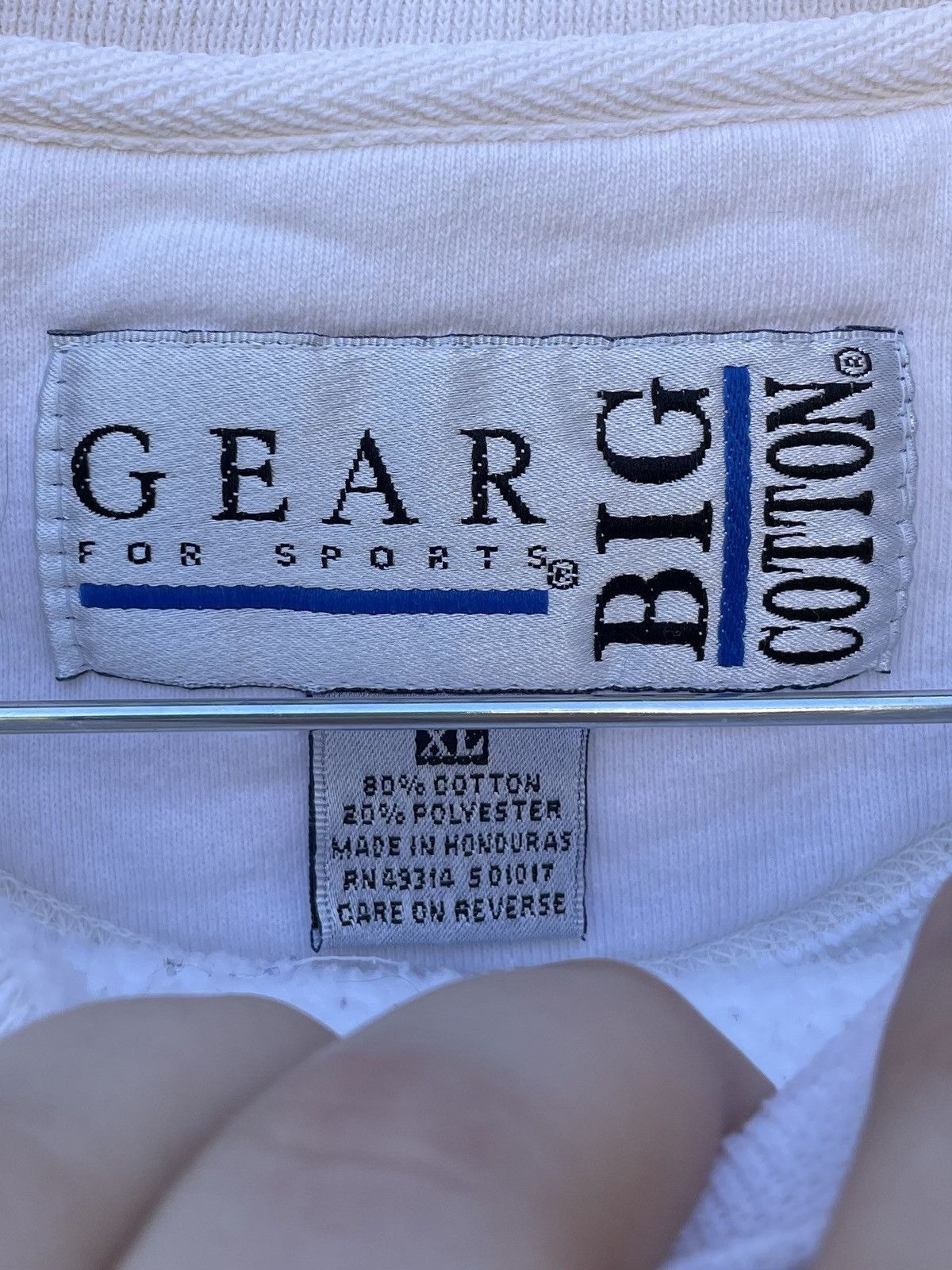 Gear for Sports vintage 90s gear for sports merrimack college crewneck Size US XL / EU 56 / 4 - 2 Thumbnail