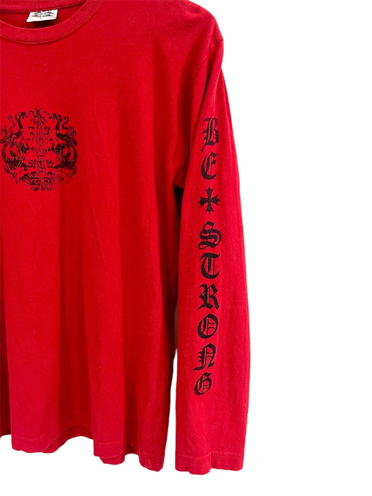 Japanese Brand × Vintage VINTAGE ETREMELY CROSS DRAGON BE STRONG BACKHIT Size US M / EU 48-50 / 2 - 6 Thumbnail