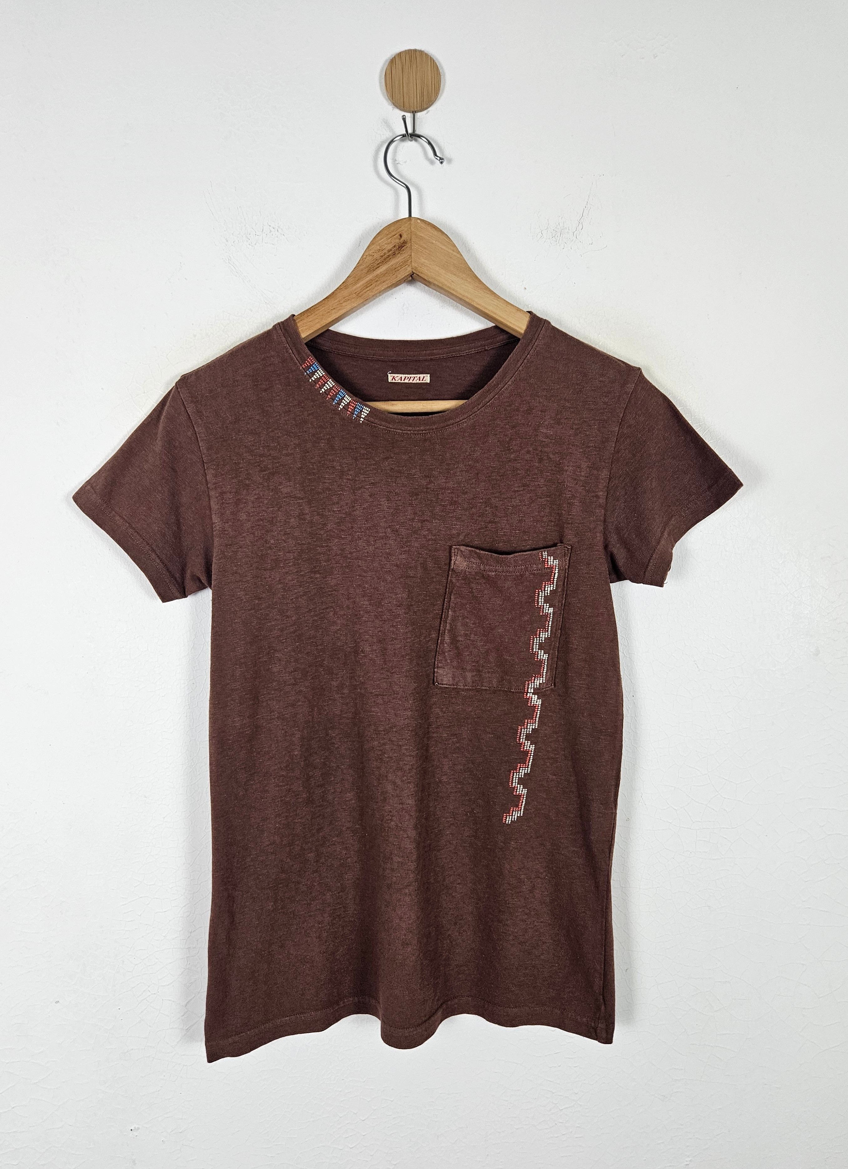 Kapital Kapital NAVAJO Pocket Aztec Shirt Size US XS / EU 42 / 0 - 1 Thumbnail
