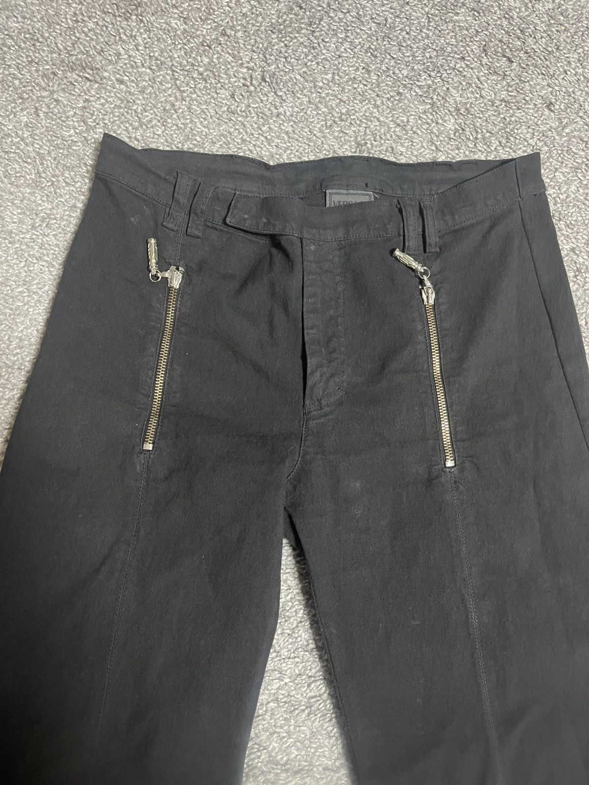 Versace × Vintage VERSACE JEANS SIGNATURE VERY RARE LF 03 STRAIGHT SIZE 32x46 Size 24" / US 00 / IT 34 - 4 Thumbnail