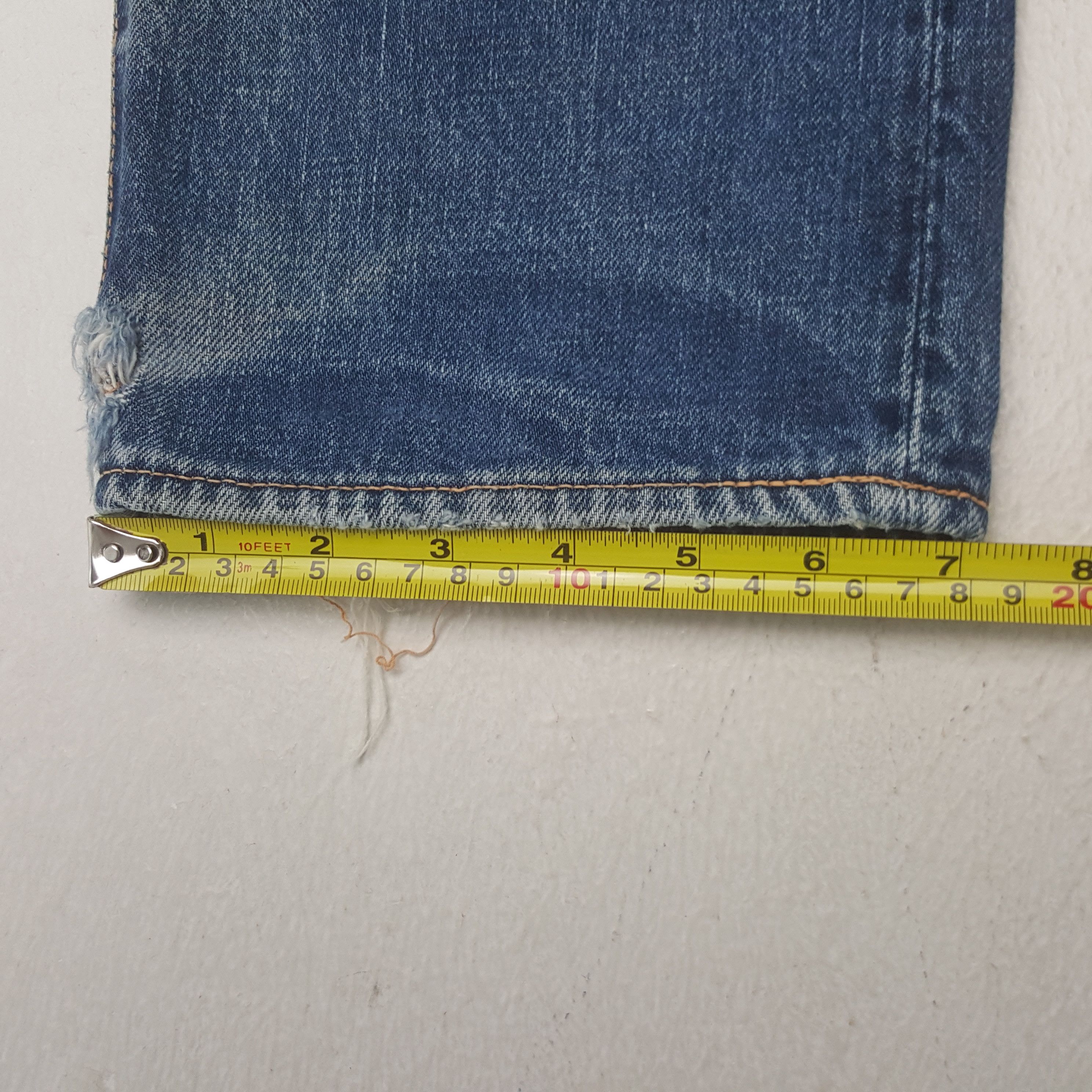 Evisu Vintage Evisu Japanese Brand Daicock Denim Jeans C297N12 Size US 29 - 13 Thumbnail