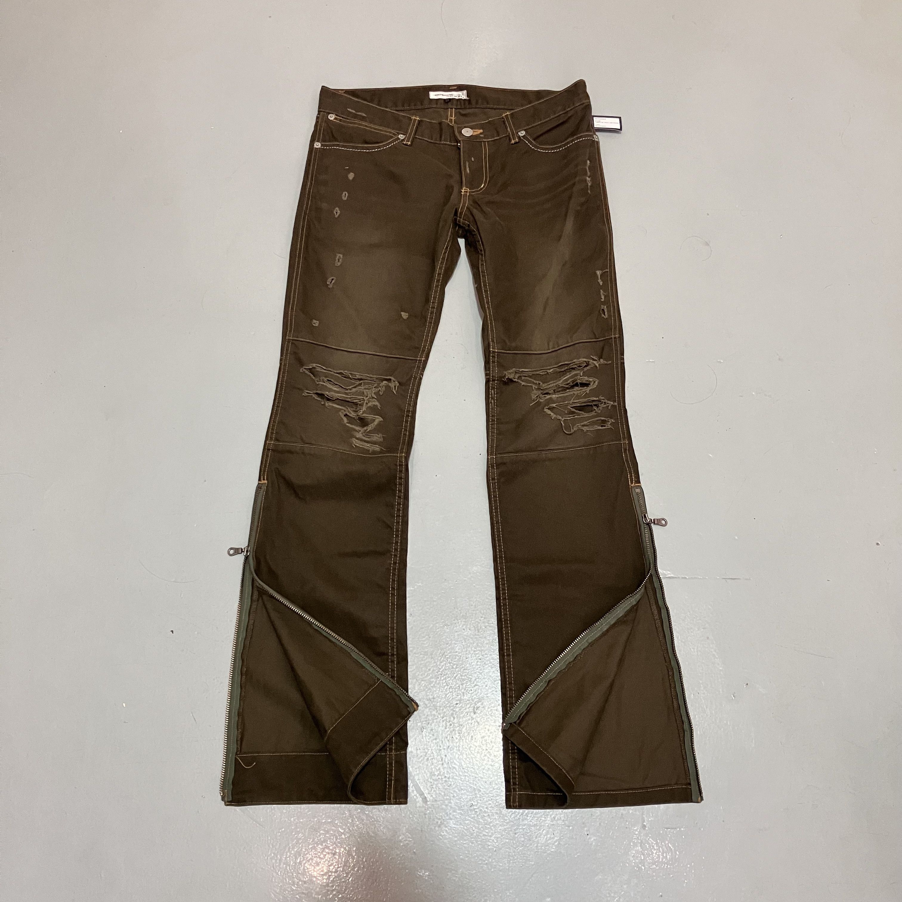 If Six Was Nine Colors by Style japan brand vkei style distressed jeans Size US 34 / EU 50 - 5 Thumbnail