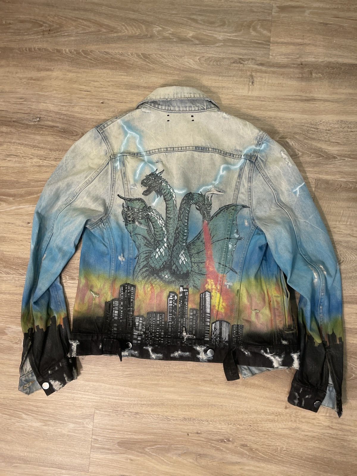 Amiri Amiri mx1 jacket Dragons Size US S / EU 44-46 / 1 - 2 Thumbnail