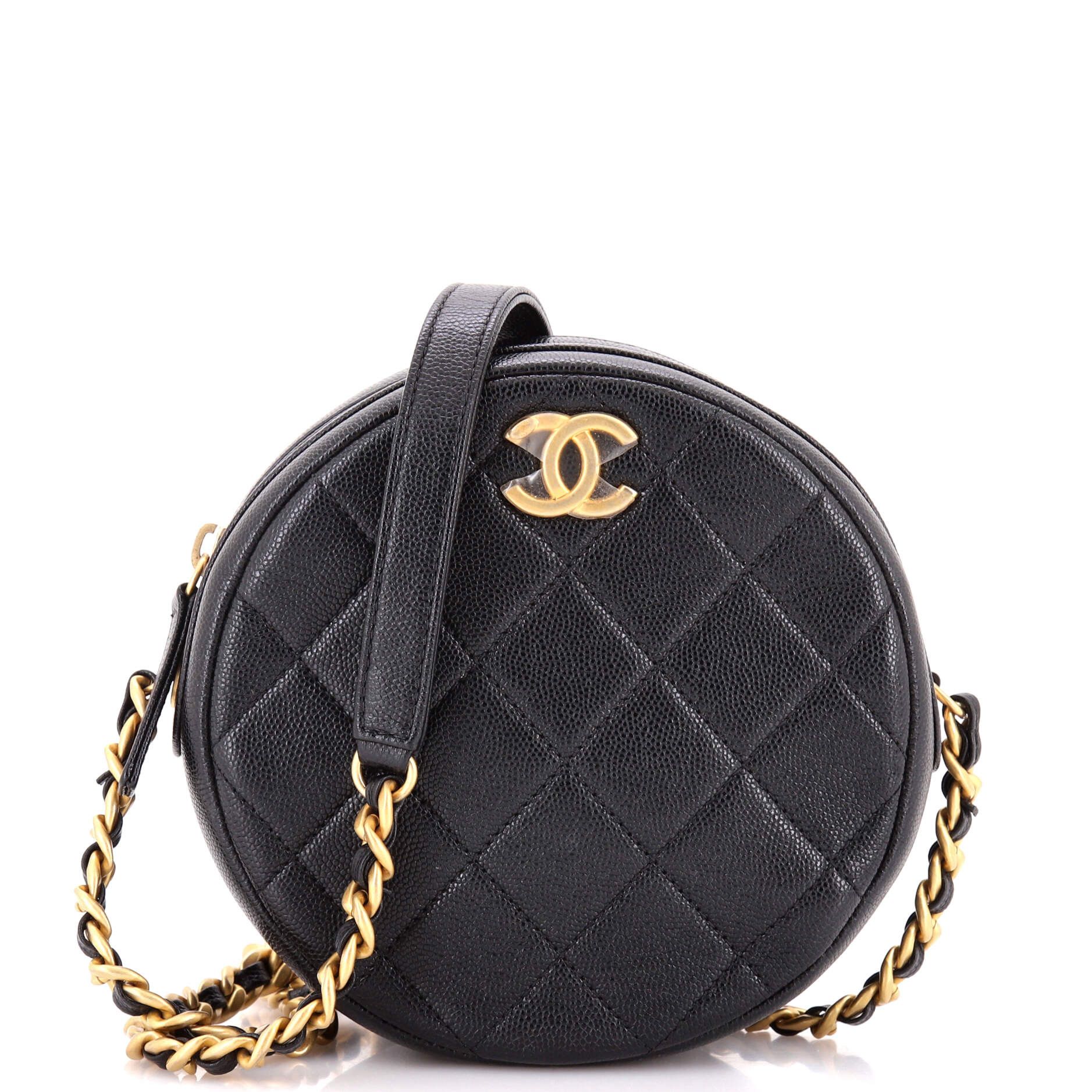 Chanel Round Chain Crossbody Bag Size ONE SIZE - 1 Thumbnail