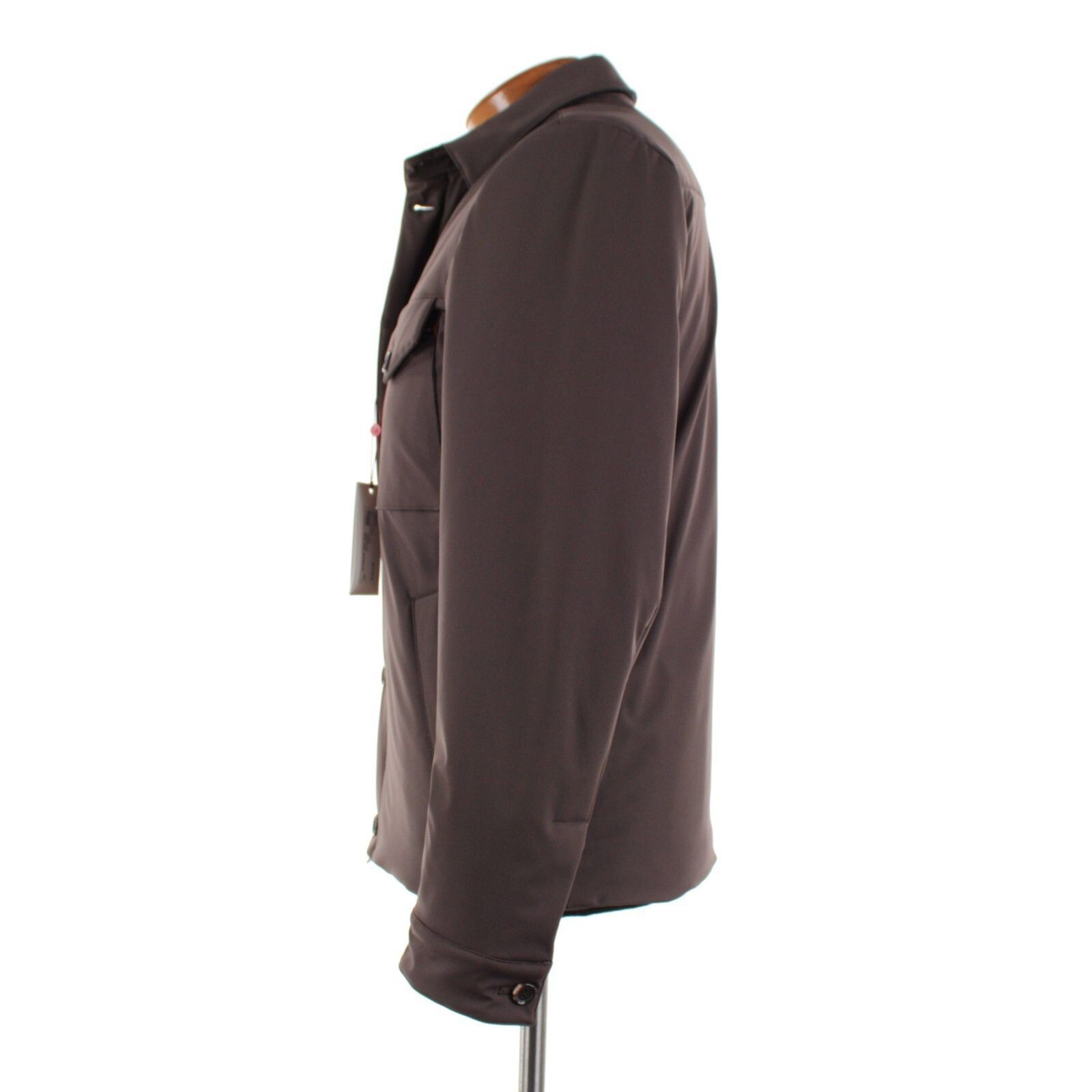 Luciano Barbera Luciano Barbera Overshirt Size L US In Brown Polyamide Blend Size US L / EU 52-54 / 3 - 4 Thumbnail