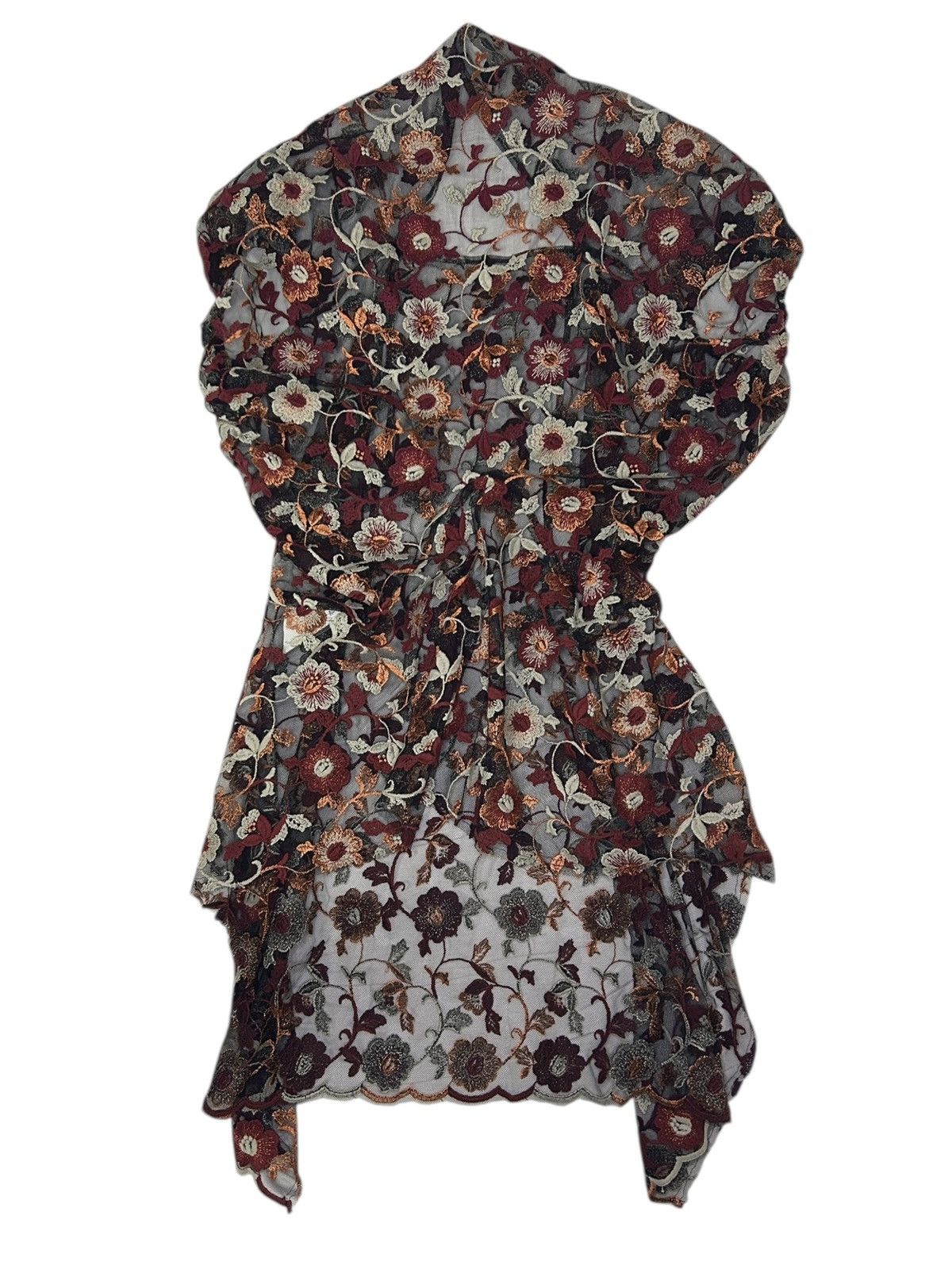 Junya Watanabe S/S 12 Floral Lace Dress Size XS / US 0-2 / IT 36-38 - 7 Thumbnail