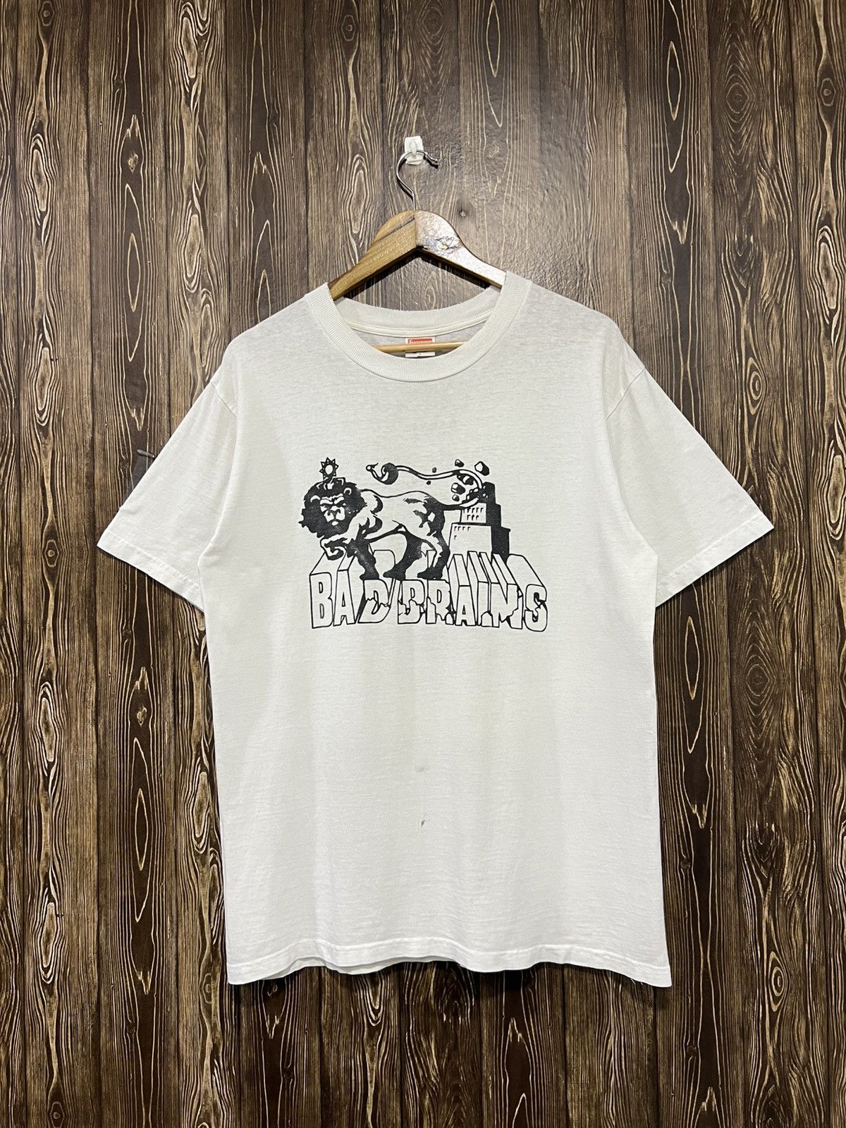 Supreme Vintage Supreme x Bad Brains Box Logo Tshirt Size US L / EU 52-54 / 3 - 1 Thumbnail