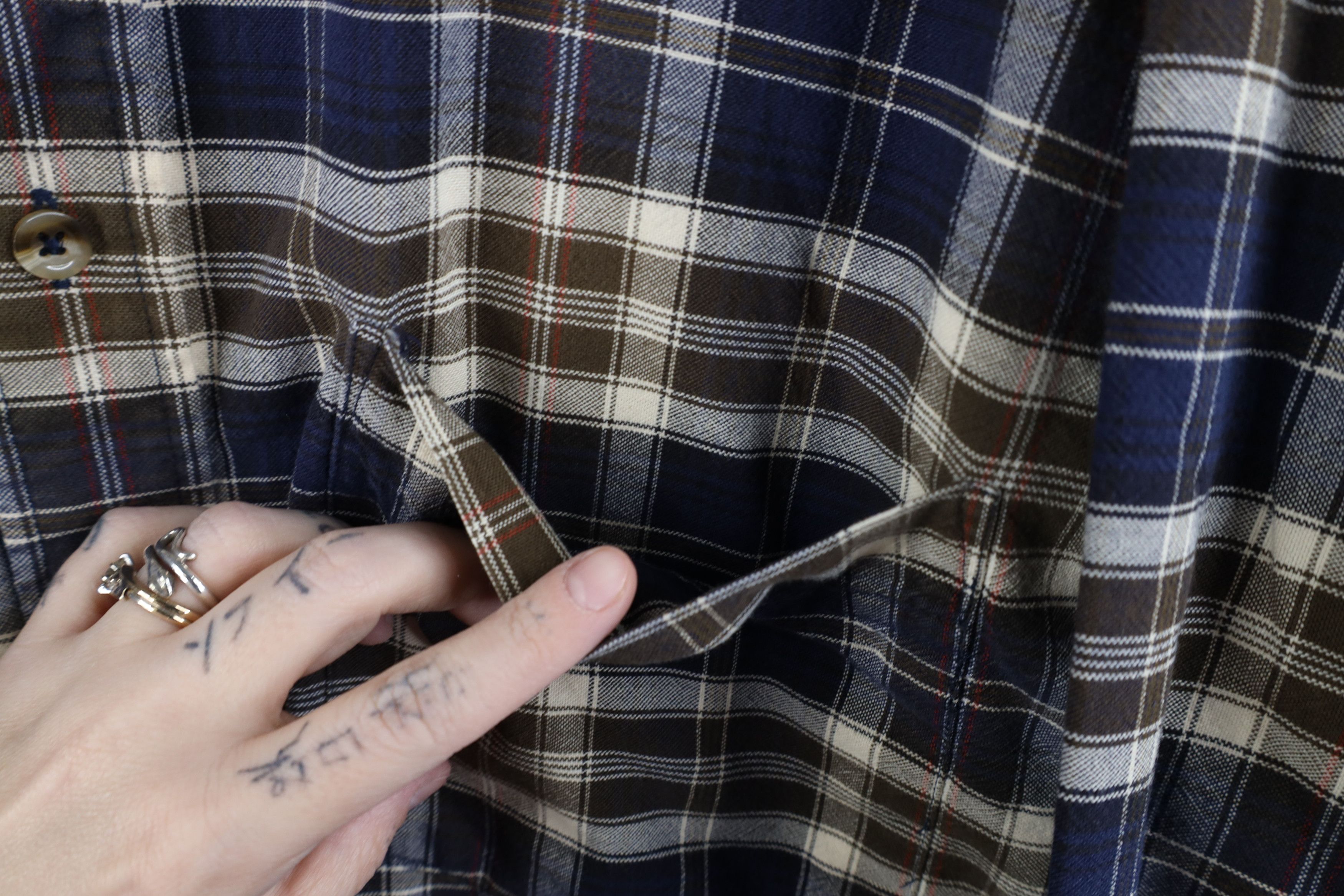 Eddie Bauer × Vintage Vintage 90s Eddie Bauer Button Down Shirt Plaid Cotton Size US XXL / EU 58 / 5 - 5 Thumbnail
