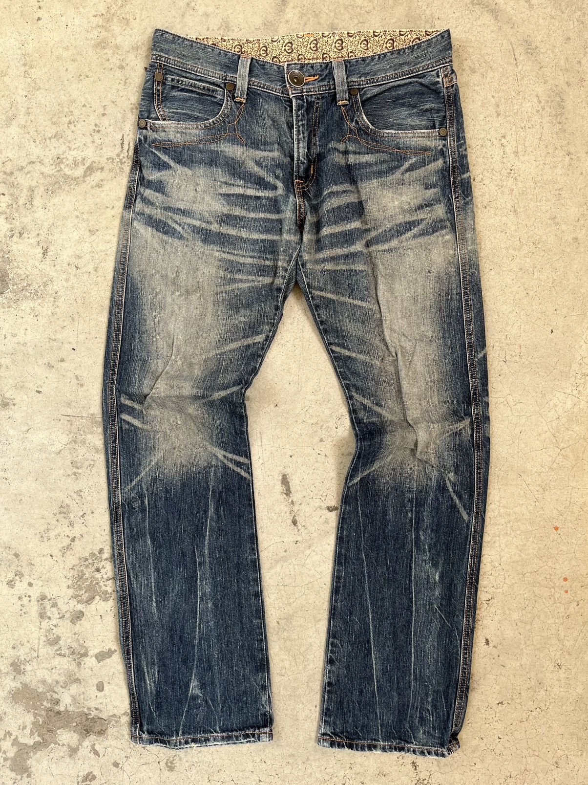 Edwin Edwin distressed vintage japanese brand pants Size US 34 / EU 50 - 1 Thumbnail