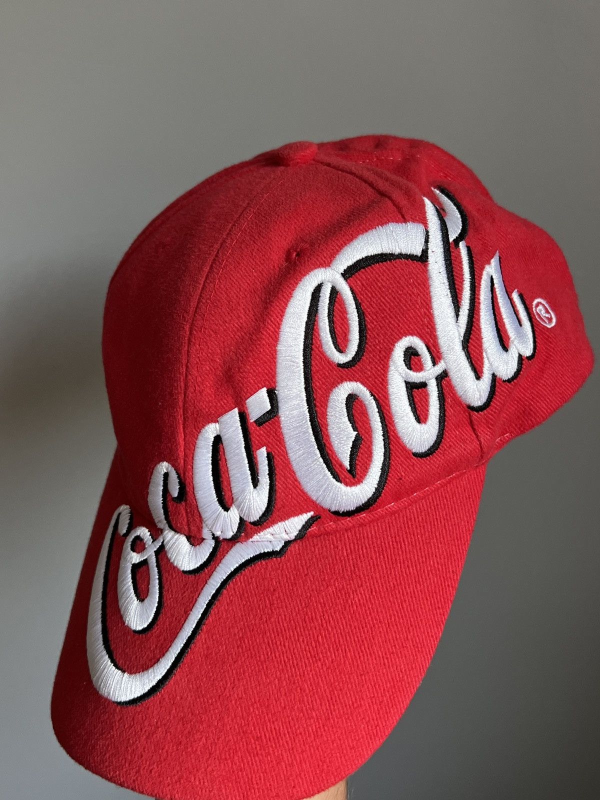 Vintage Vintage 90’s Coca Cola Embroidered Logo Cap Size ONE SIZE - 5 Thumbnail