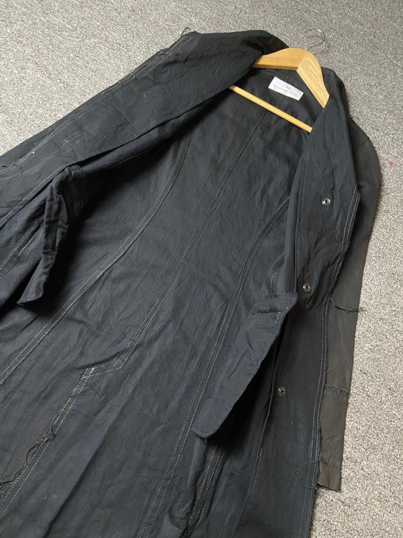 Japanese Brand Vintage Mananan McLir Long Cotton Jacket (176) Size US XXS / EU 40 - 9 Thumbnail