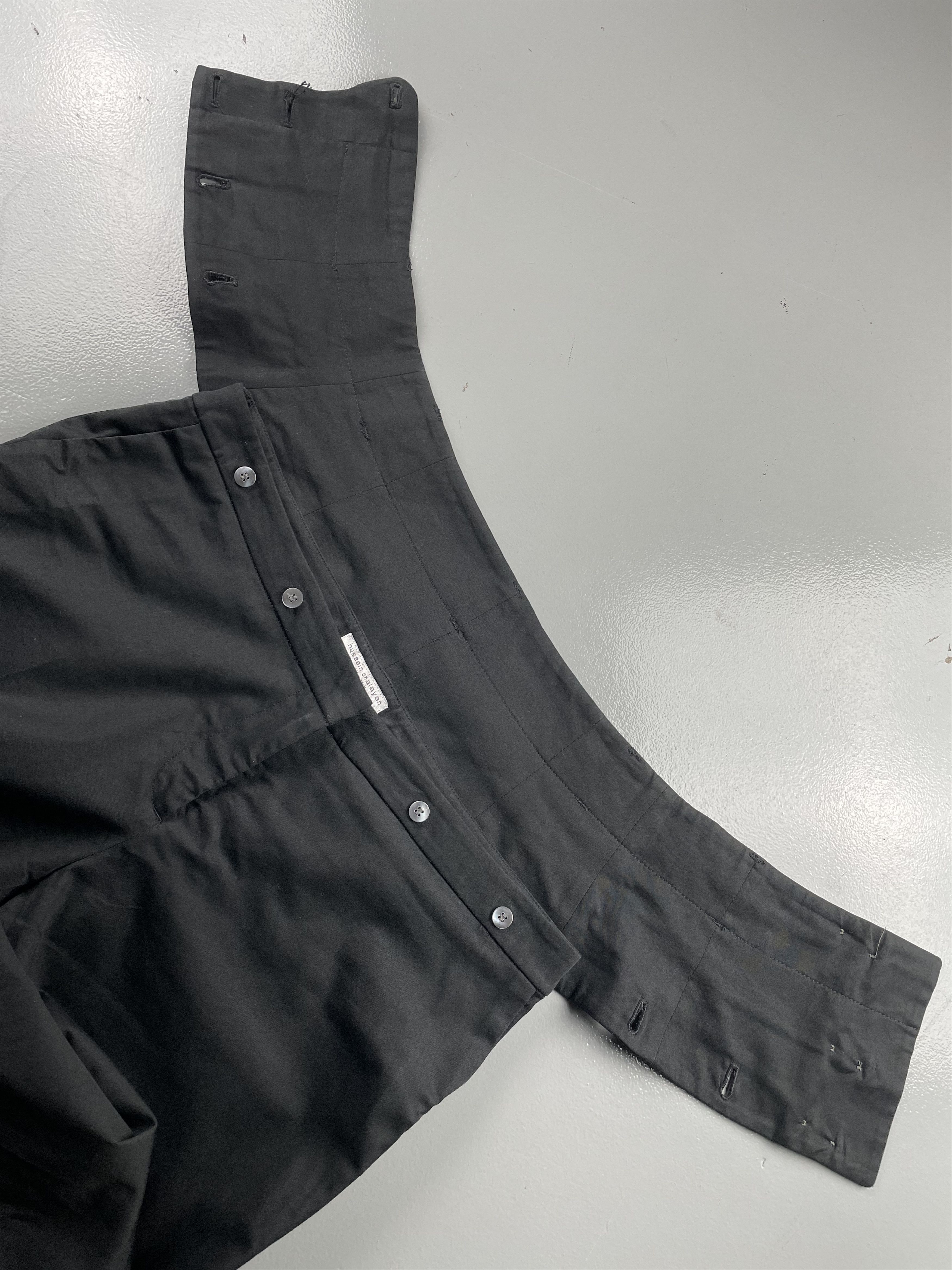 Hussein Chalayan vintage 1990's Hussein Chalayan trousers - size 42 Size 28" / US 6 / IT 42 - 8 Thumbnail