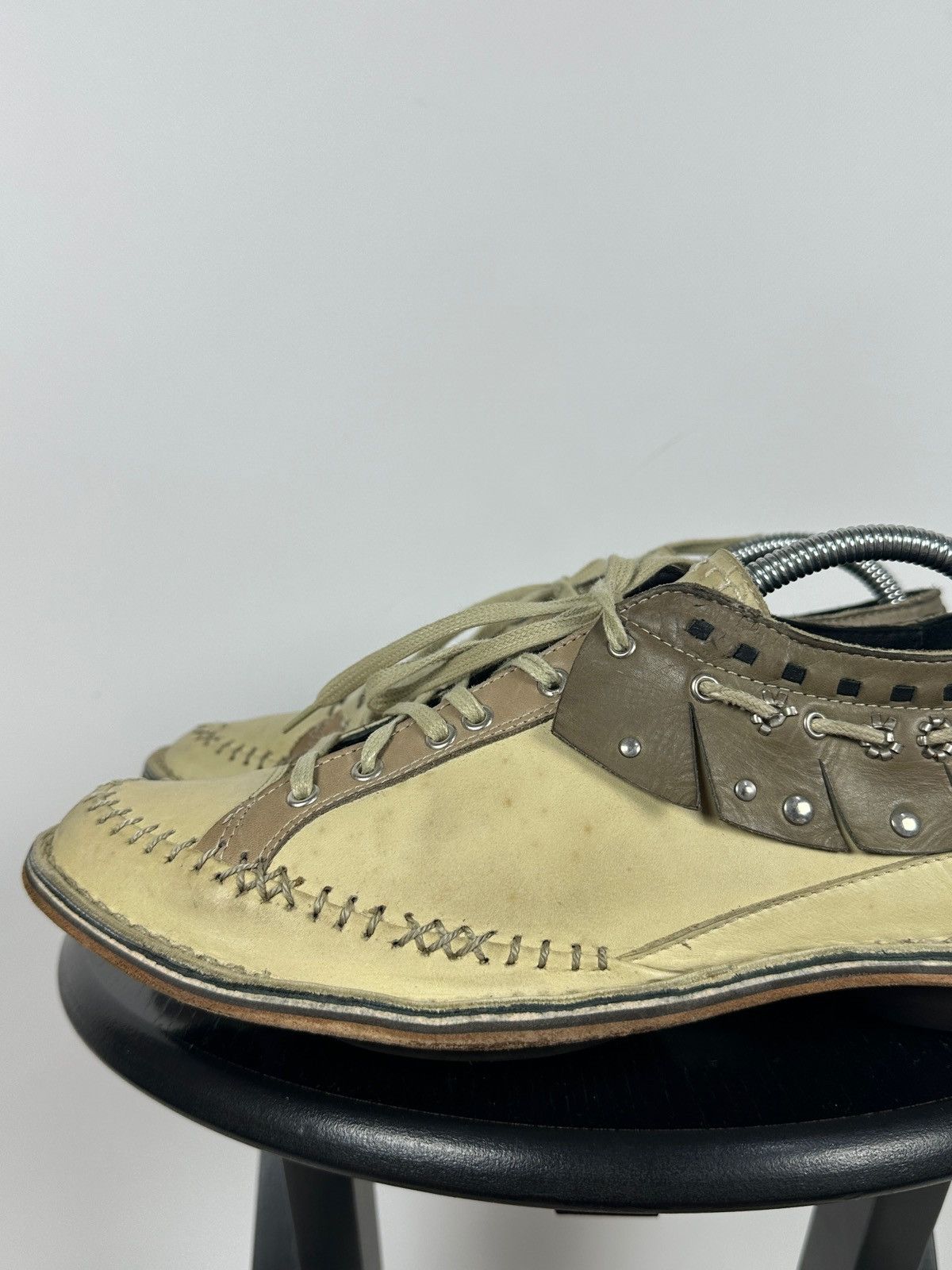 Marithe + Francois Girbaud Vintage Marithé + François Girbaud Leather Moccasin Shoes Size US 7 / EU 40 - 17 Thumbnail