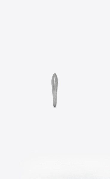 Saint Laurent Paris o1la1rc1a0525 Size: OS / 715954 Medium Bumpy Ring in Metal Size ONE SIZE - 2 Thumbnail