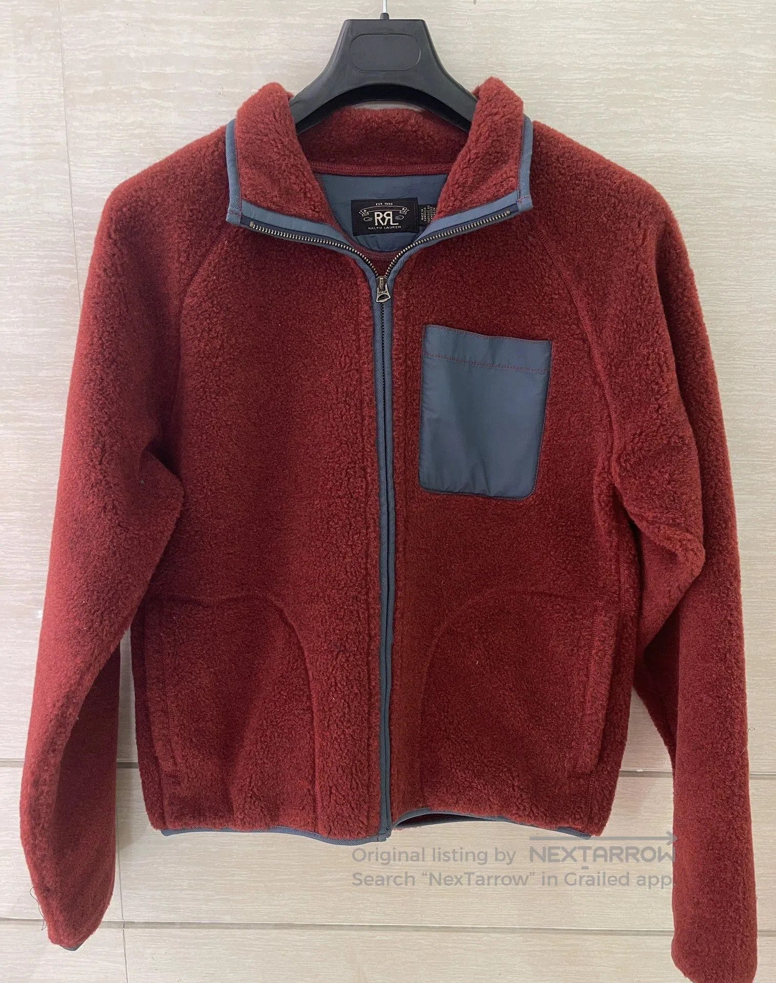 RRL Ralph Lauren RRL Ralph Lauren Red Wool Jacket. Size US M / EU 48-50 / 2 - 1 Thumbnail