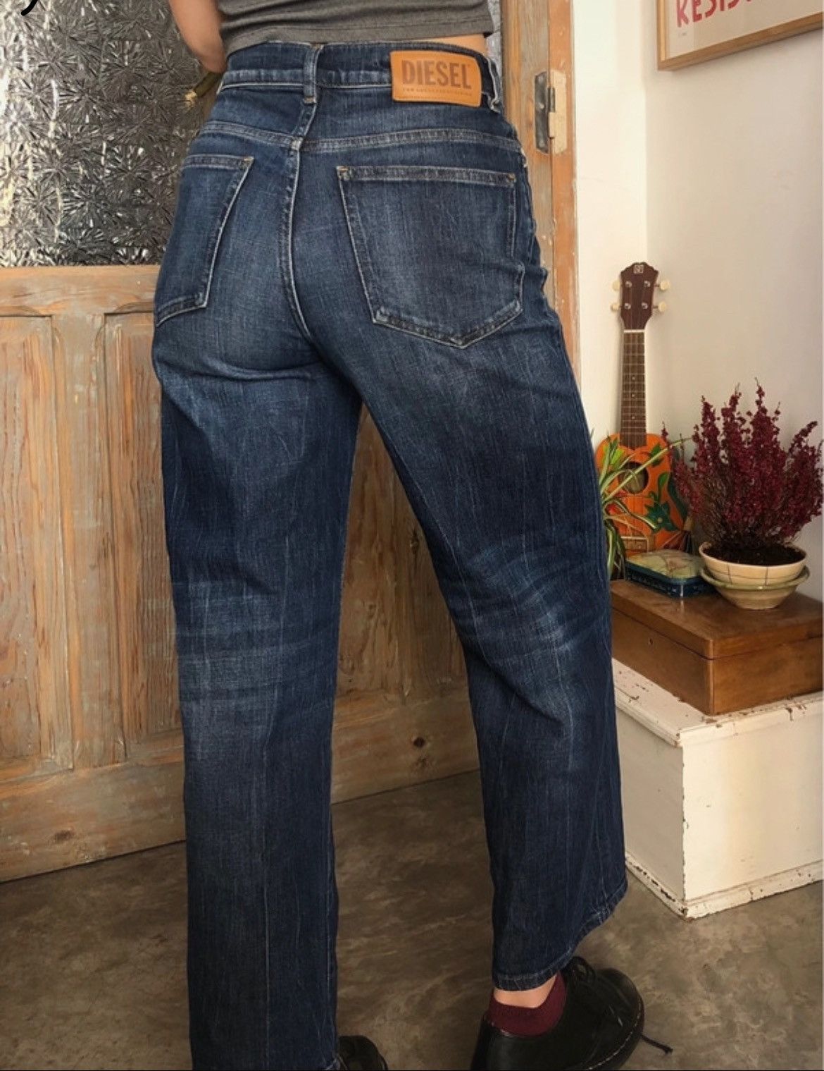 Diesel Wide leg Diesel jeans Size 26" / US 2 / IT 38 - 5 Thumbnail