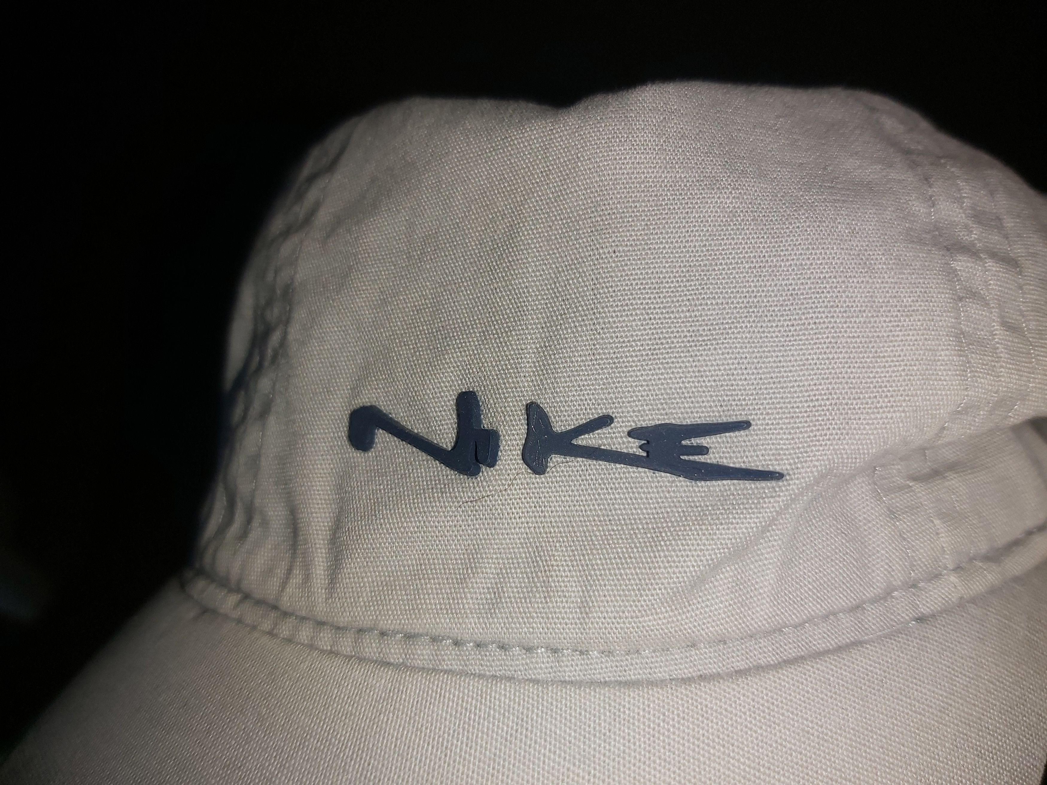 Nike × Vintage VTG y2k 90s Nike Cap Hat spell out logo Size ONE SIZE - 7 Thumbnail