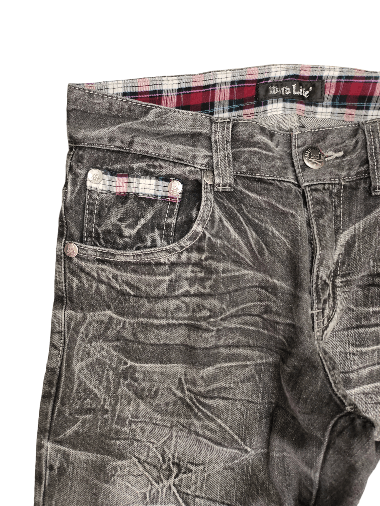 Hysteric Glamour × Undercover Wild Life Distress Faded Clawmark Jean Ppfm Undercover Style Size US 31 - 4 Thumbnail