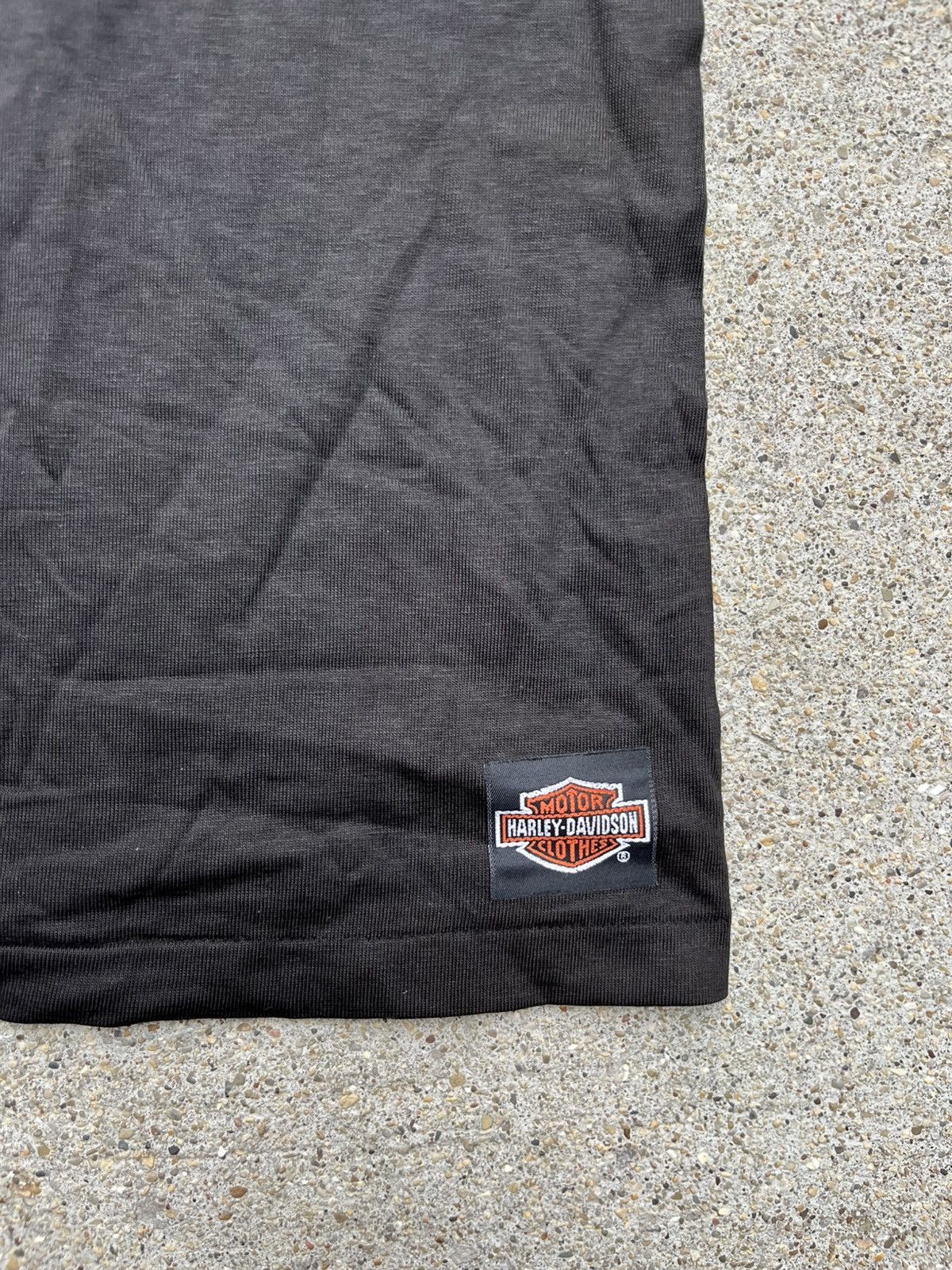 Harley Davidson Vintage 1987 Harley Davidson London Single Stitch Black Tee Size US XXL / EU 58 / 5 - 2 Thumbnail