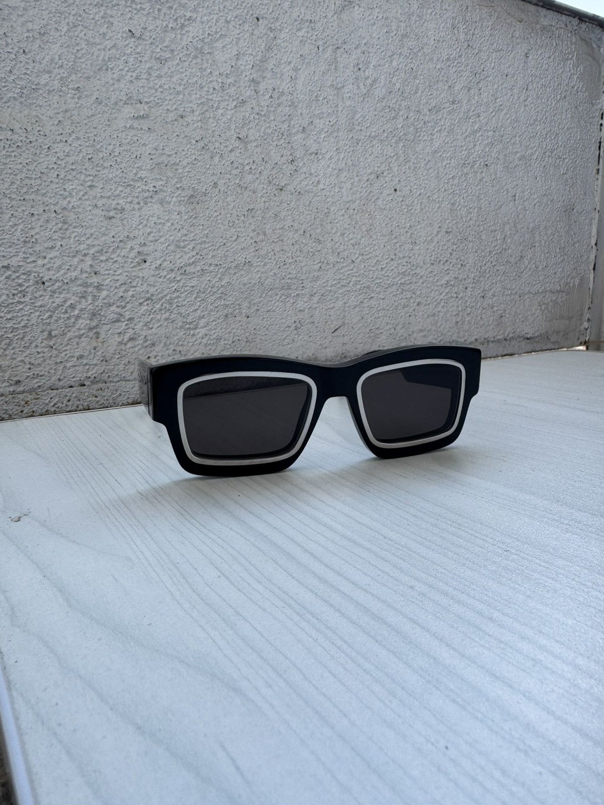 Palm Angels Palm Angels - Raymond D-Frame Acetate Sunglasses Size 30 - 2 Thumbnail