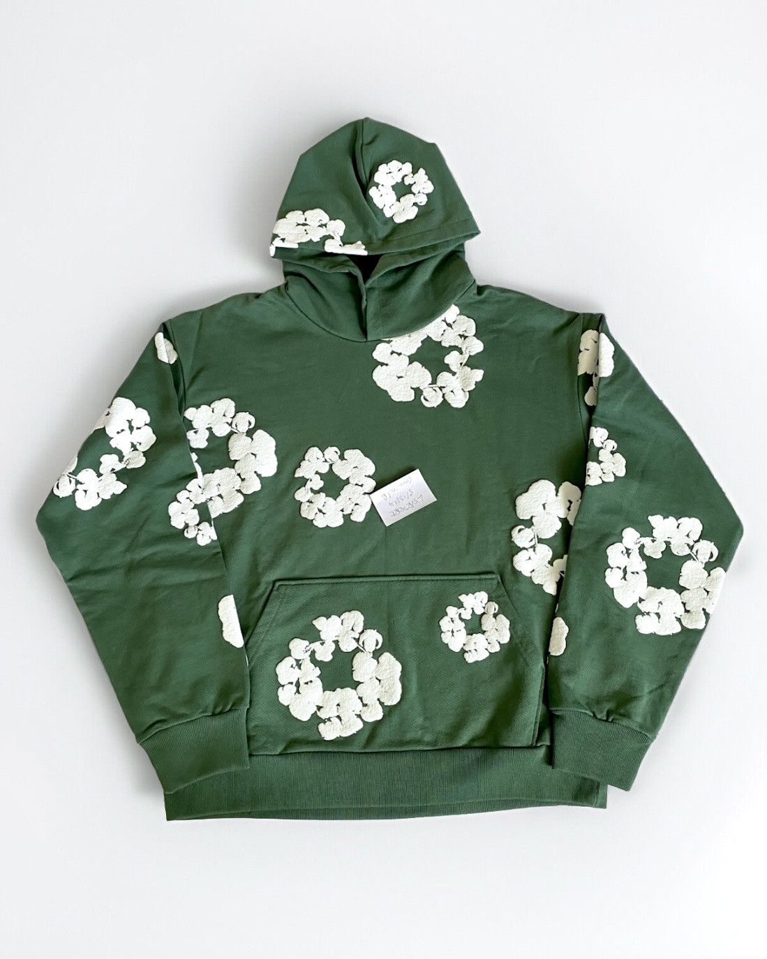 Denim Tears The Cotton Wreath Hoodie Sweatshirt Green Large
