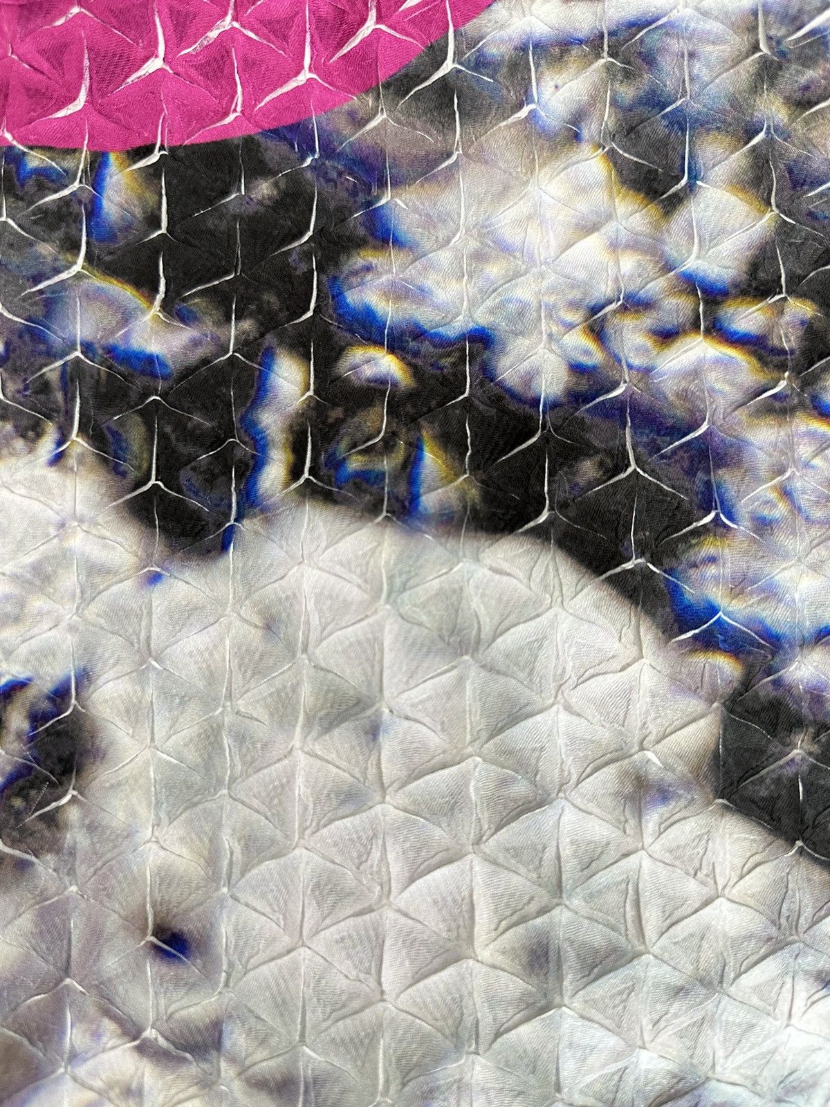 Issey Miyake × Vintage Starry Sky Dragon Scale Top Size M / US 6-8 / IT 42-44 - 3 Thumbnail