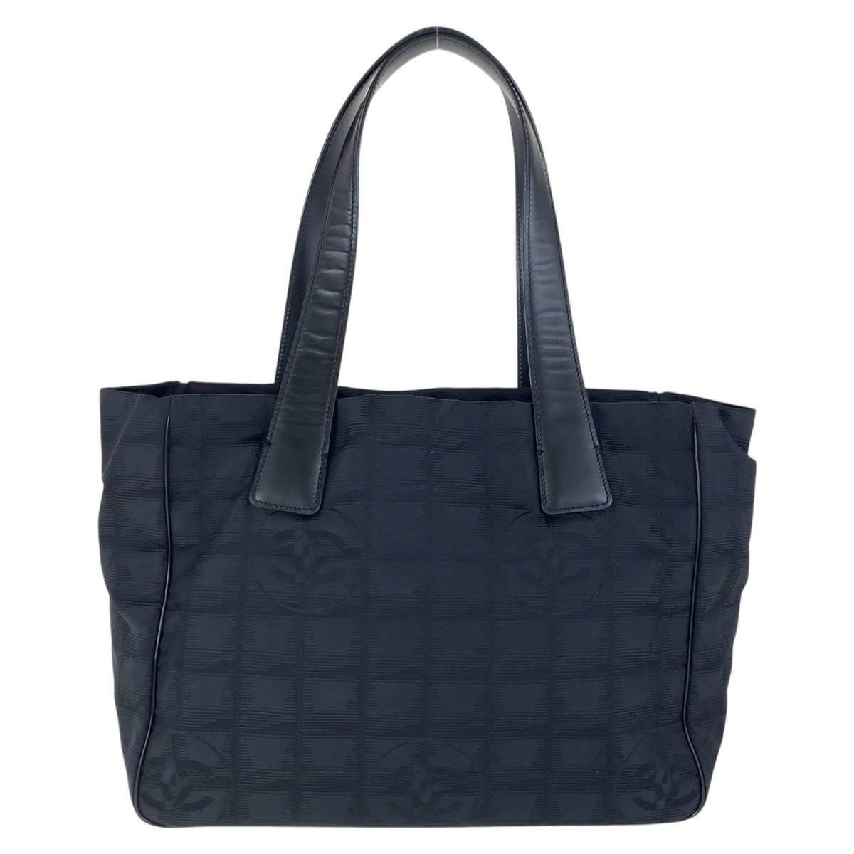 Chanel Chanel New Travel Line Canvas/leather 2Way Bag Canvas Shoulder Bag in Black, Women's