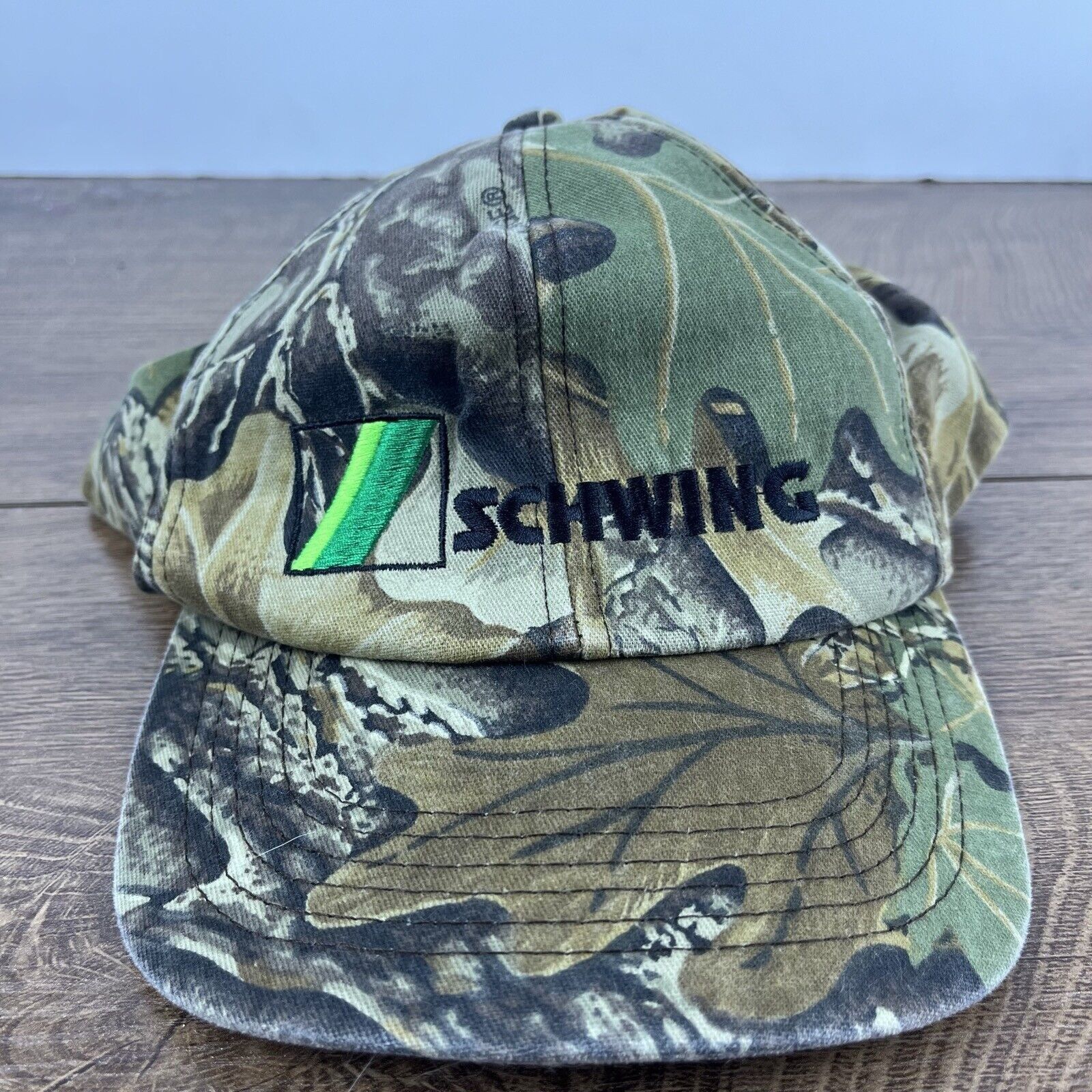 Other Schwing Hat Schwing Baseball Hat Green Camo Adjustable Hat G Size ONE SIZE - 1 Thumbnail