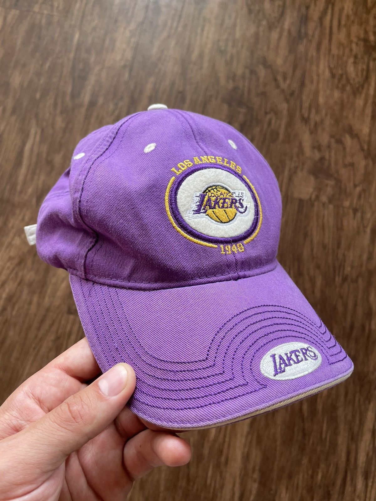 NBA × Vintage Vintage NBA Lakers Hat Size ONE SIZE - 1 Thumbnail