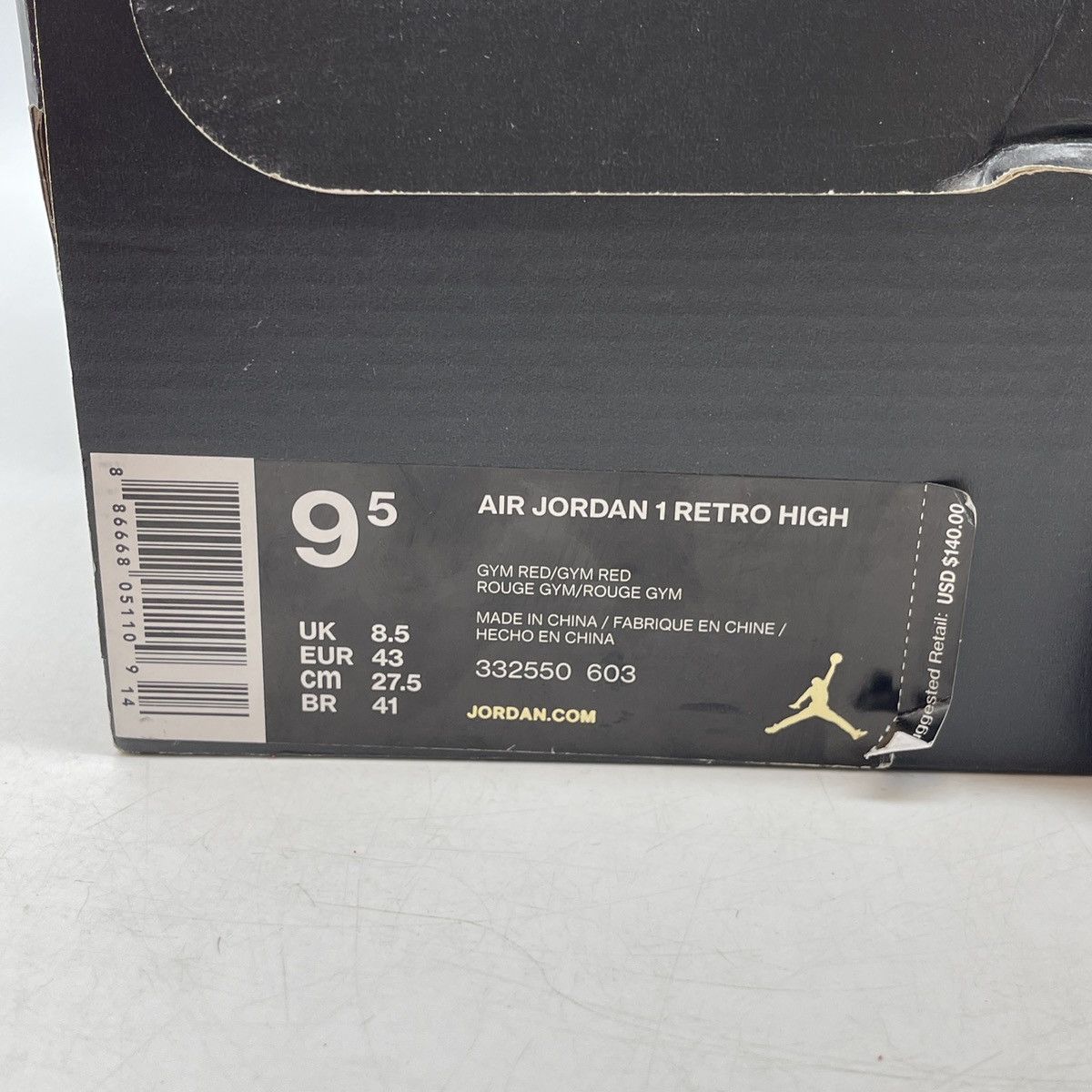 Jordan Brand Air Jordan 1 high red suede Size US 9.5 / EU 42-43 - 8 Thumbnail